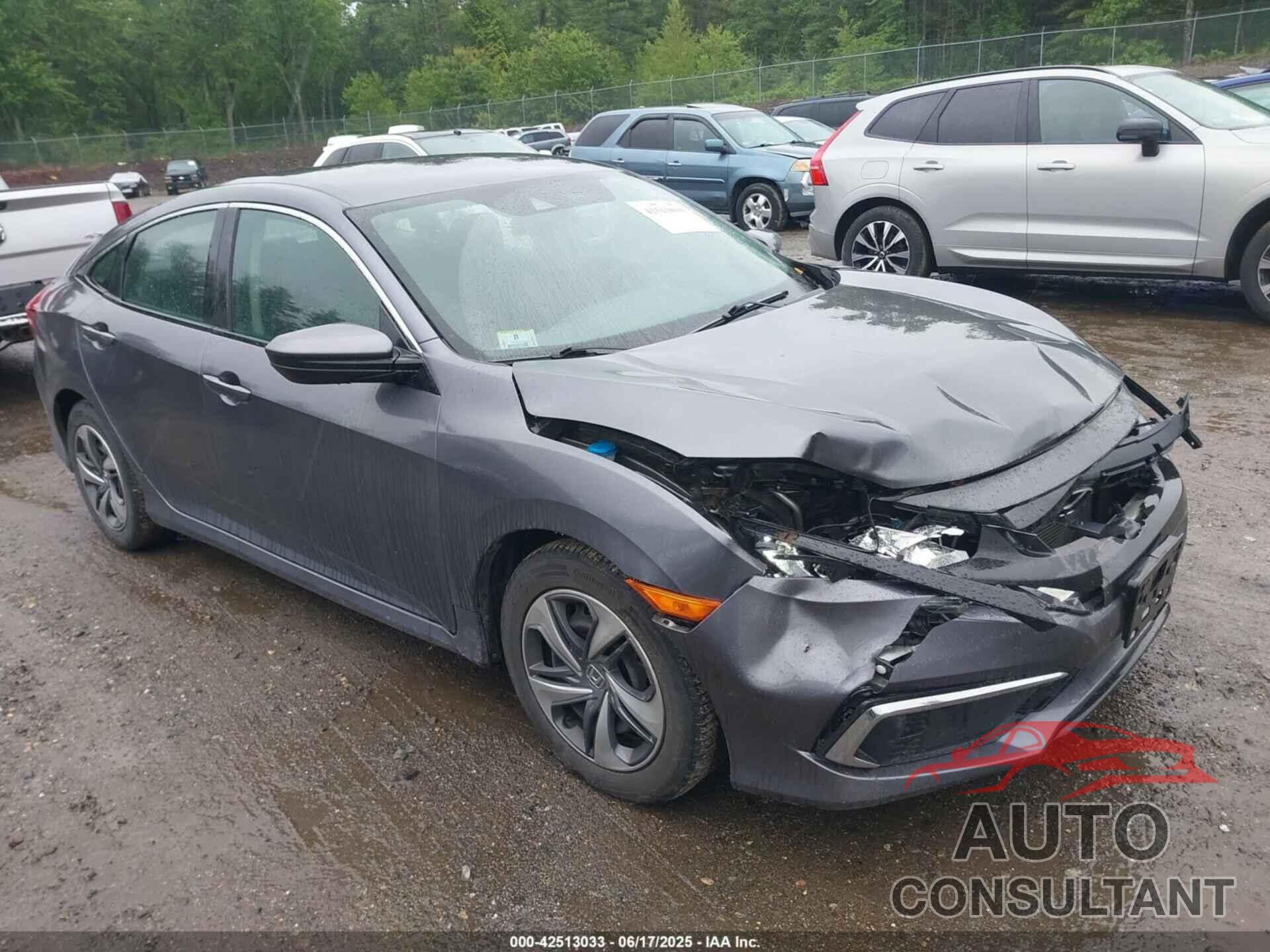 HONDA CIVIC 2019 - 2HGFC2F68KH605716