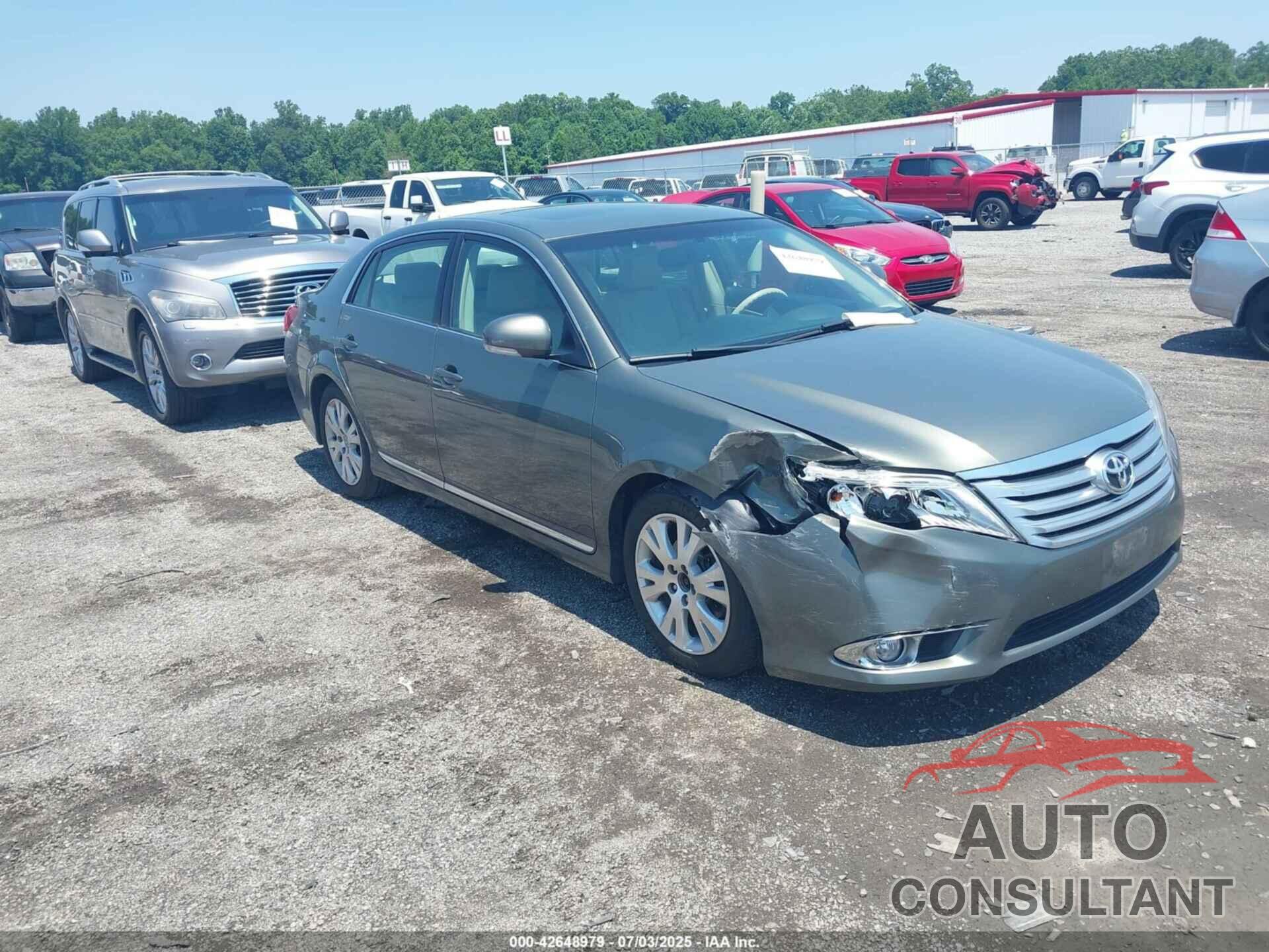 TOYOTA AVALON 2011 - 4T1BK3DB6BU388228
