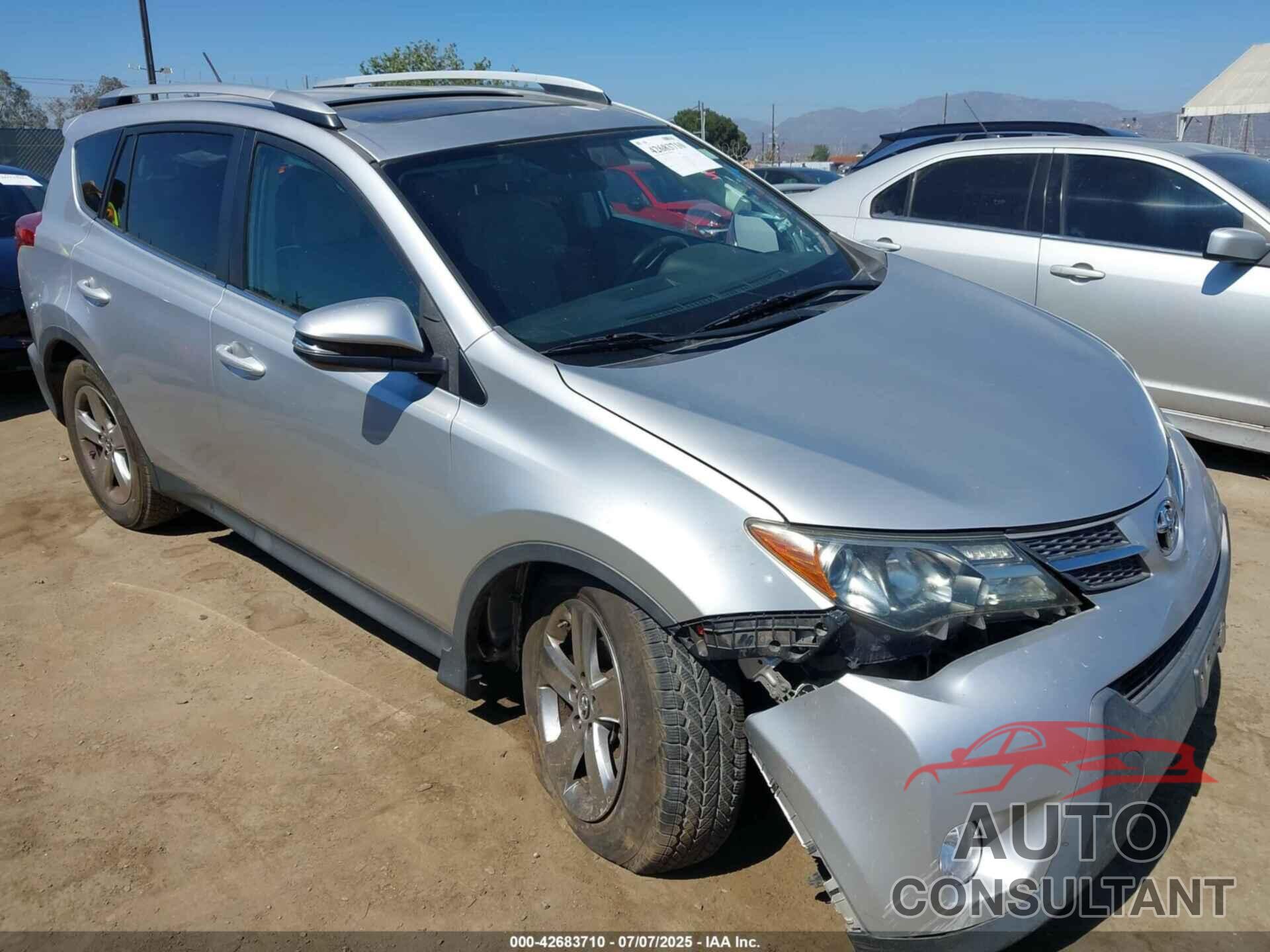 TOYOTA RAV4 2015 - 2T3WFREV9FW148329