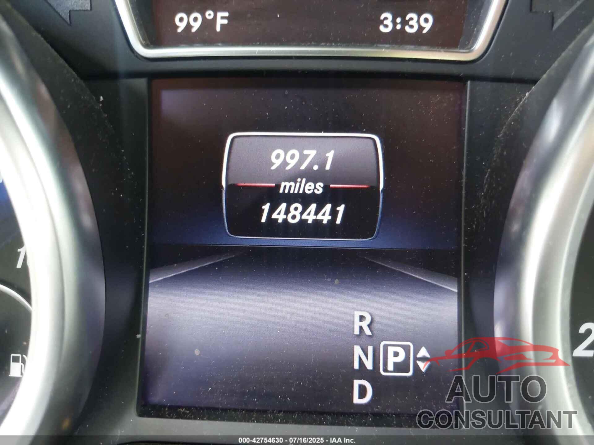 MERCEDES-BENZ ML 350 2014 - 4JGDA5HB8EA271709