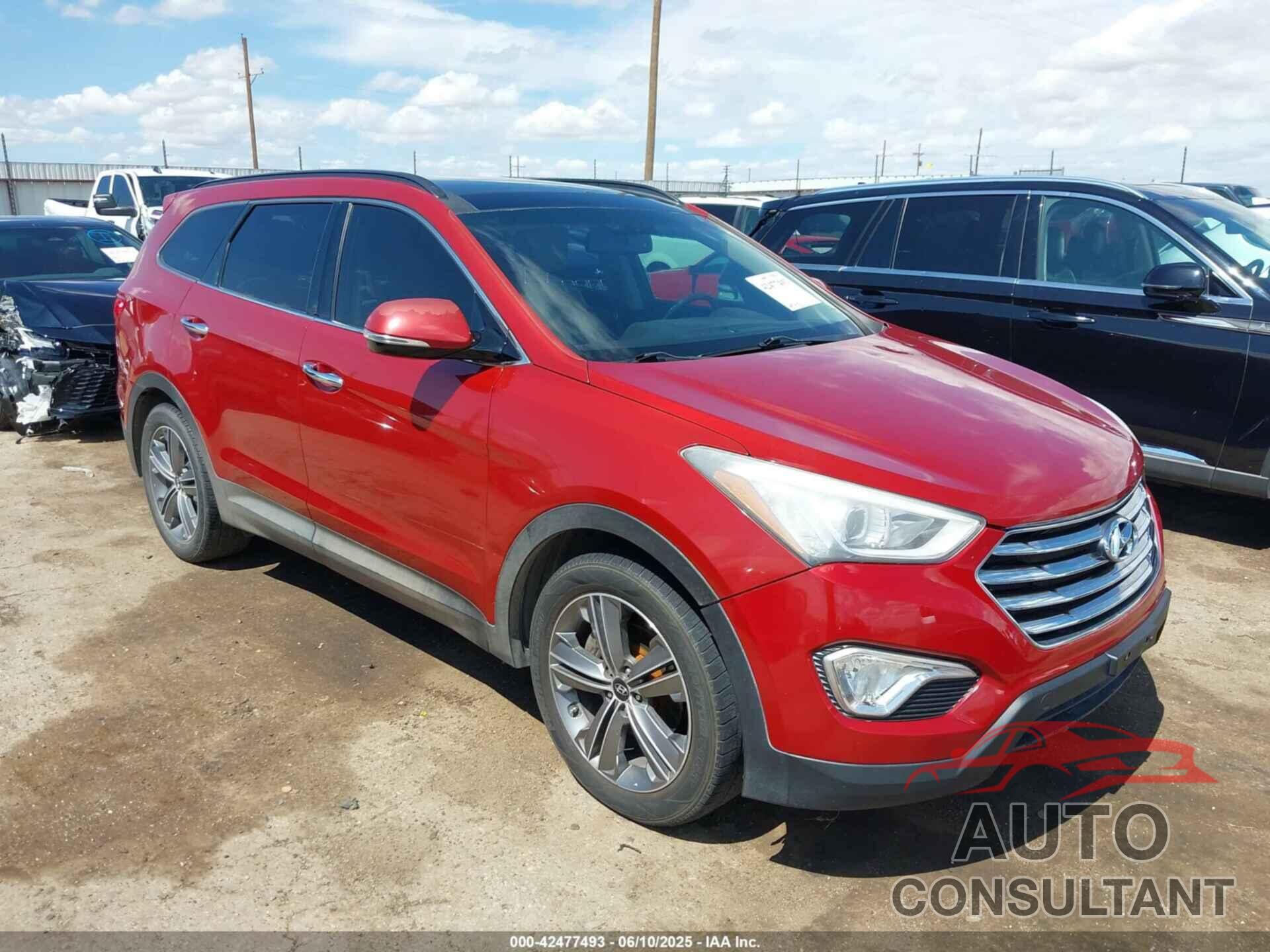 HYUNDAI SANTA FE 2013 - KM8SR4HF7DU023753