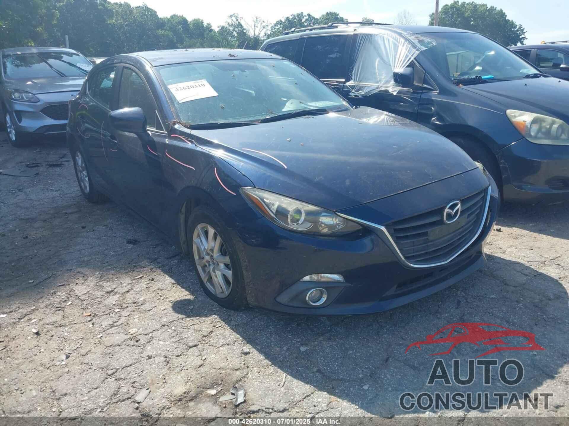 MAZDA MAZDA3 2014 - JM1BM1M76E1204765