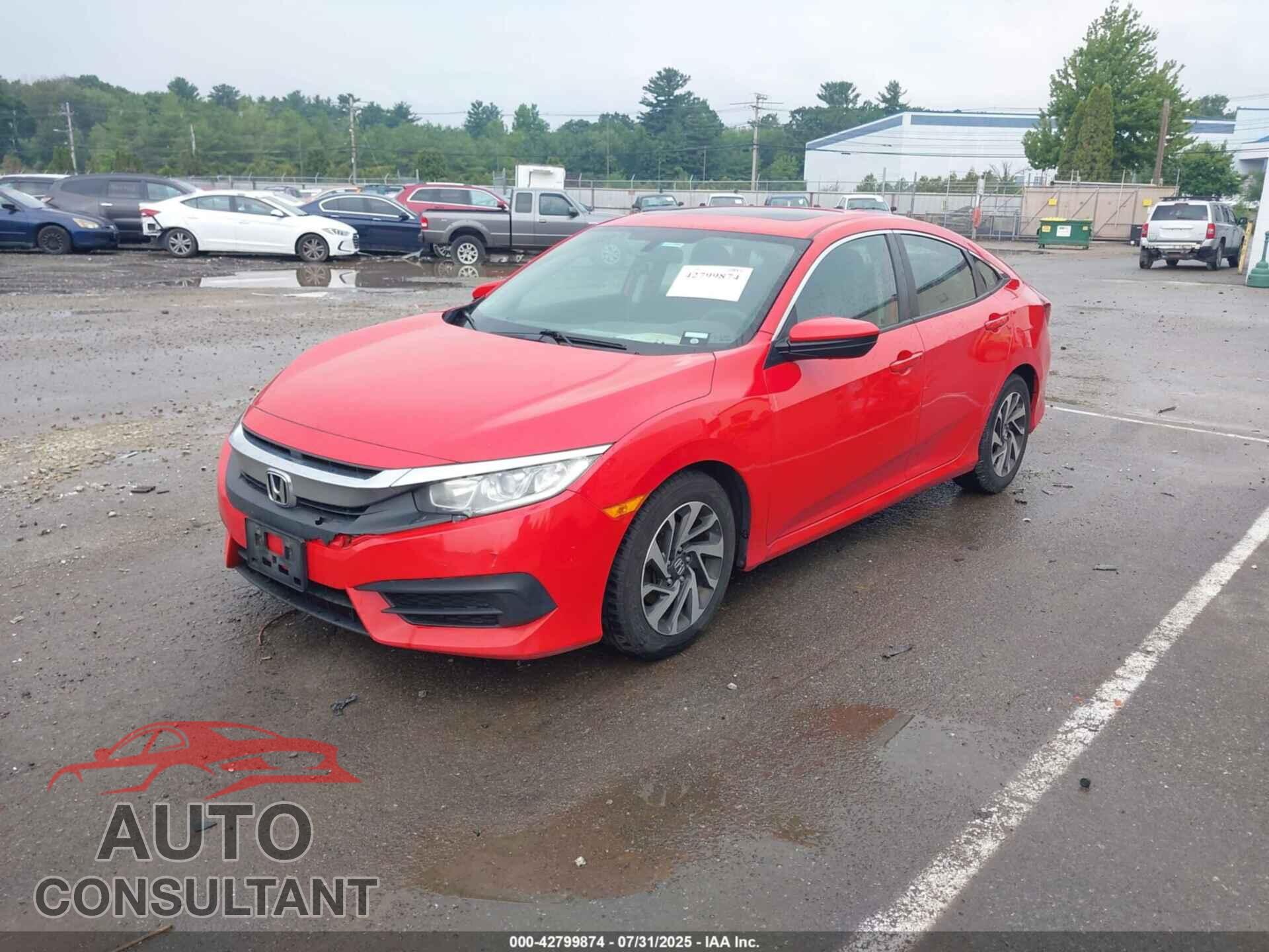HONDA CIVIC 2017 - 2HGFC2F71HH558434