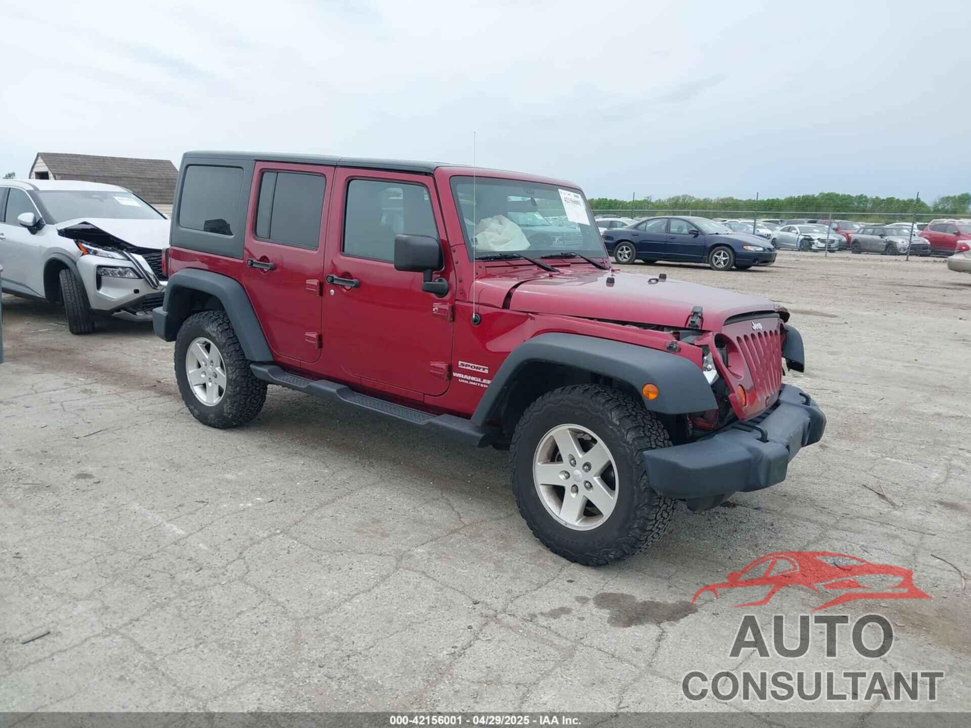 JEEP WRANGLER UNLIMITED 2012 - 1C4BJWDG2CL232747