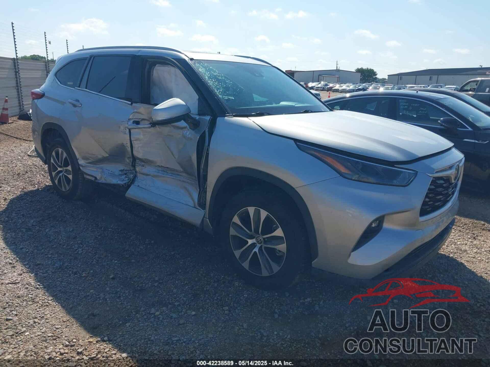 TOYOTA HIGHLANDER 2022 - 5TDGZRAH9NS538990