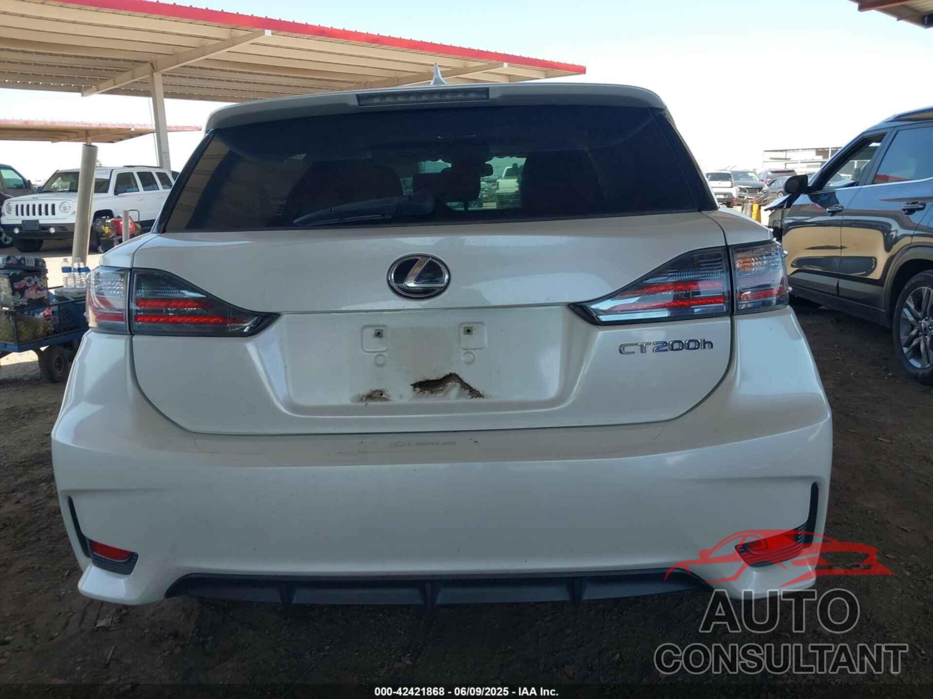 LEXUS CT 200H 2015 - JTHKD5BH6F2230652