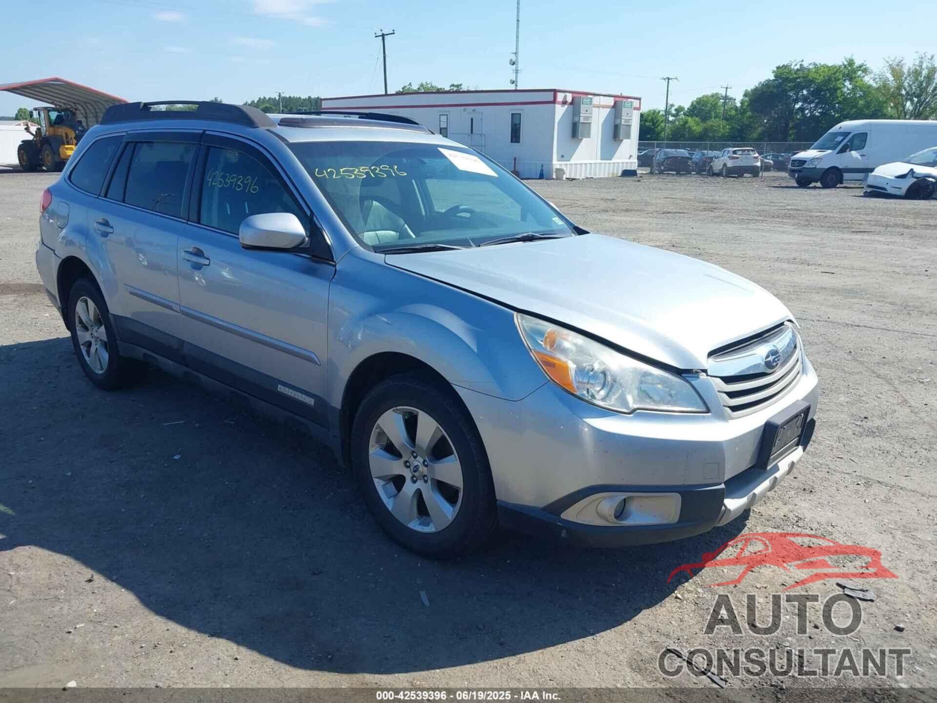 SUBARU OUTBACK 2012 - 4S4BRBKC0C3284102