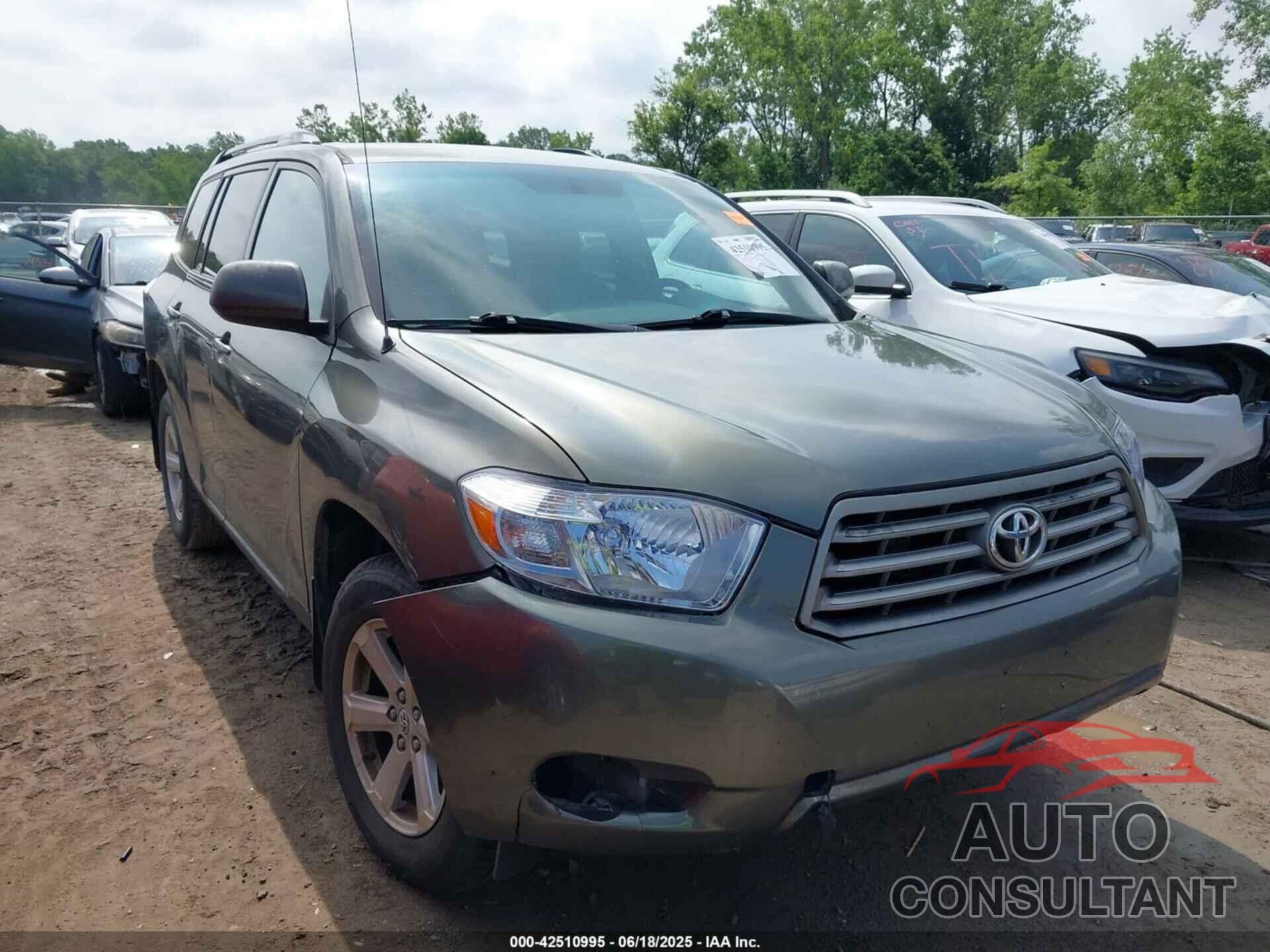 TOYOTA HIGHLANDER 2010 - 5TDBK3EH3AS009373