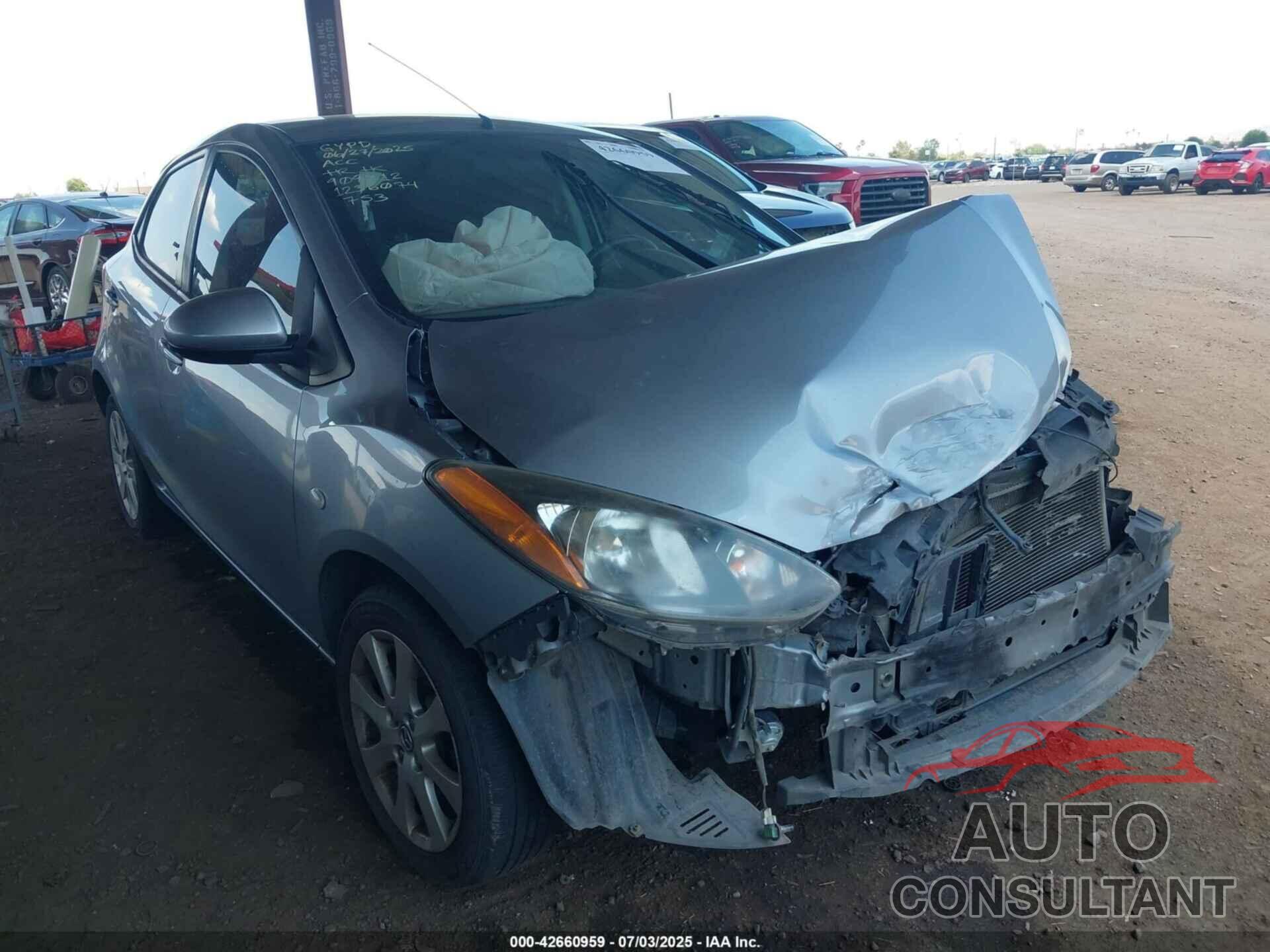 MAZDA MAZDA2 2014 - JM1DE1LY3E0176347