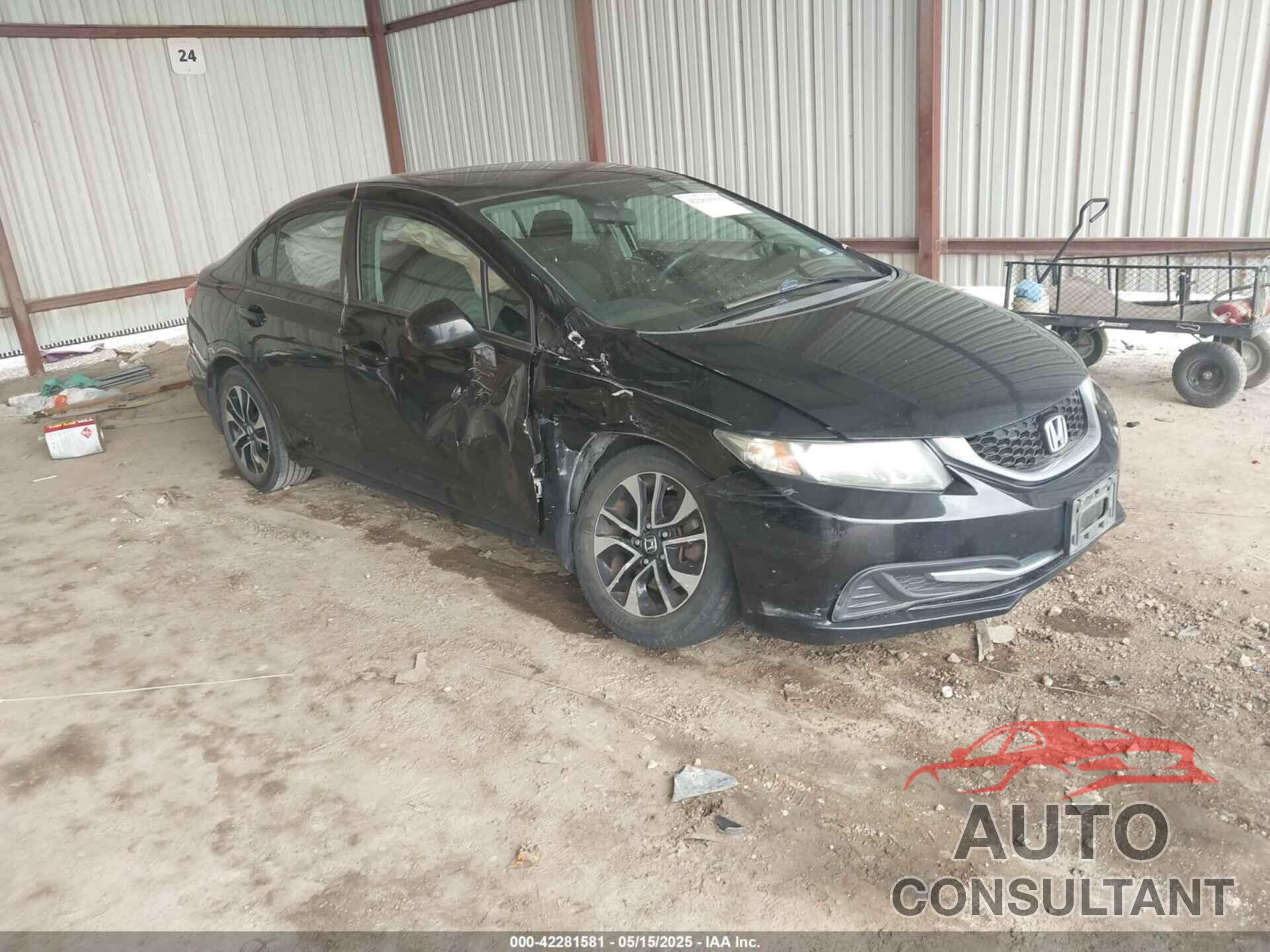 HONDA CIVIC 2013 - 19XFB2F85DE088862