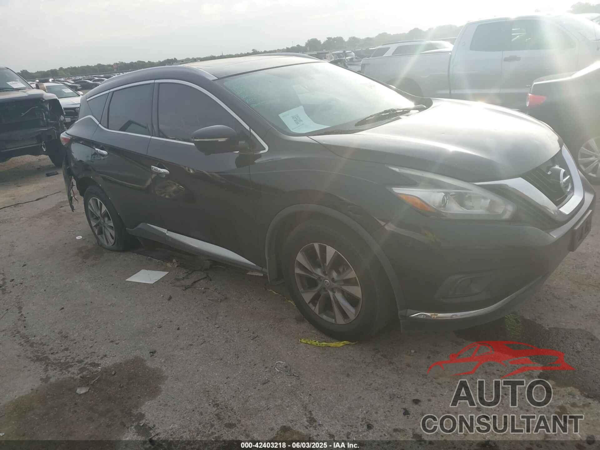 NISSAN MURANO 2015 - 5N1AZ2MH4FN236678