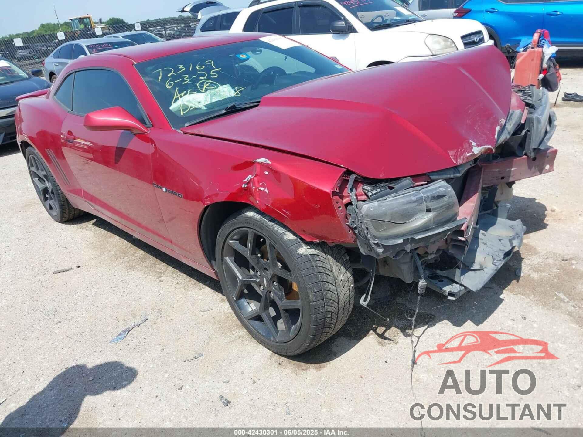 CHEVROLET CAMARO 2015 - 2G1FB1E35F9194481