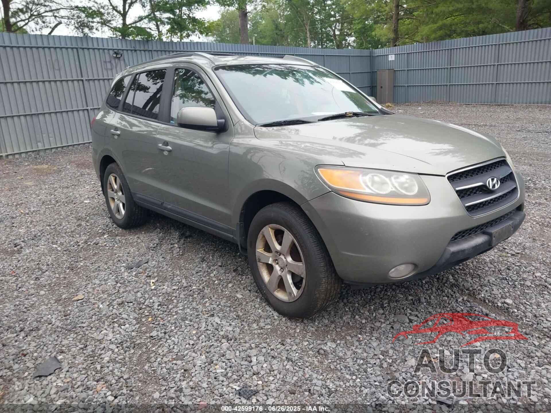 HYUNDAI SANTA FE 2009 - 5NMSH13E49H316321