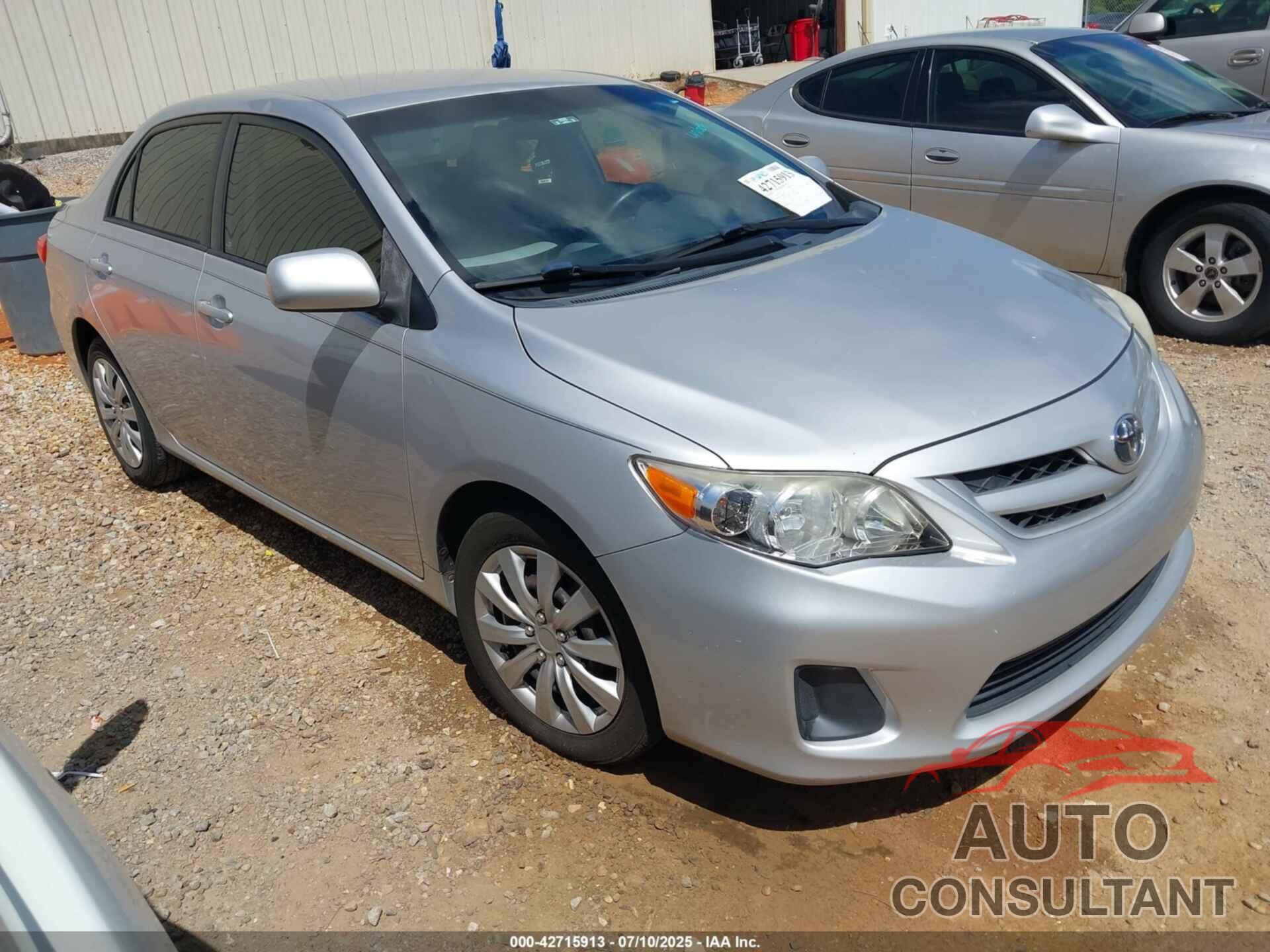 TOYOTA COROLLA 2012 - 2T1BU4EE6CC829965