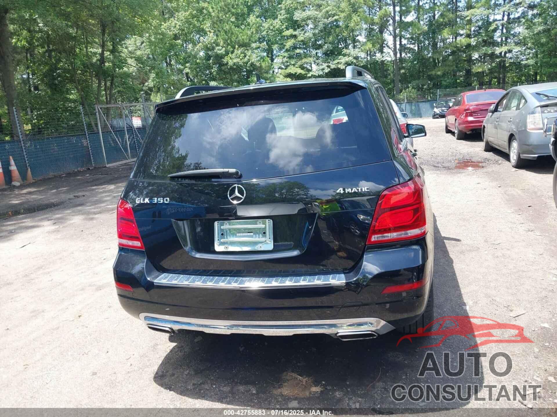 MERCEDES-BENZ GLK 350 2015 - WDCGG8JB5FG394095