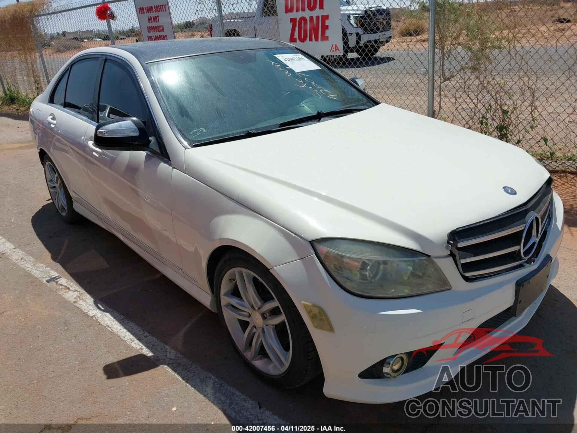 MERCEDES-BENZ C 300 2009 - WDDGF54X99R057121