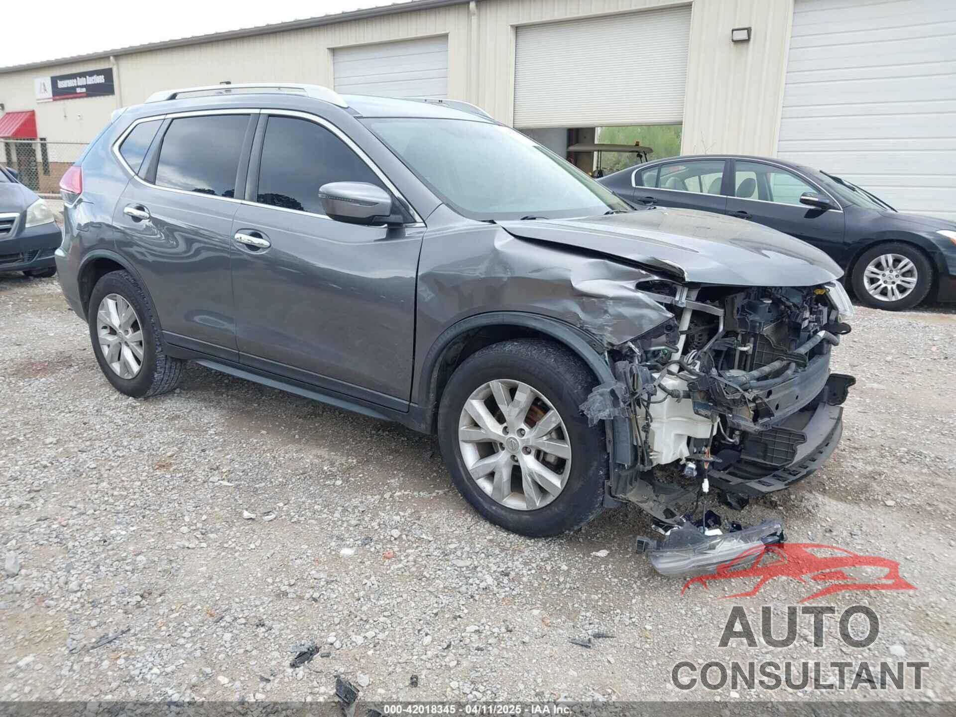 NISSAN ROGUE 2017 - KNMAT2MV9HP585290