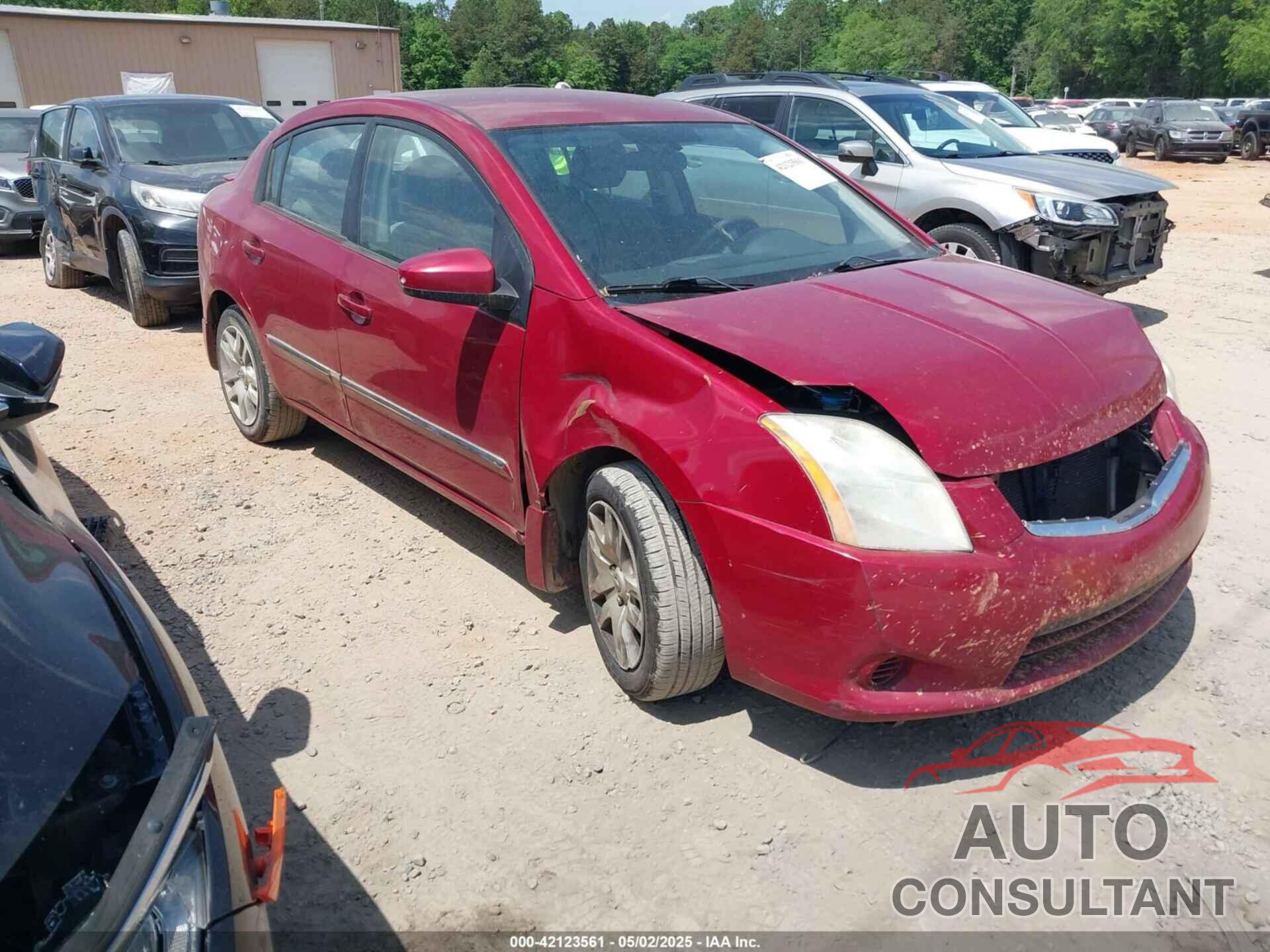NISSAN SENTRA 2012 - 3N1AB6AP7CL773958