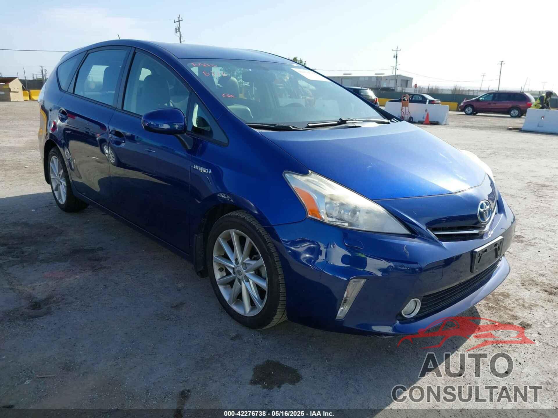 TOYOTA PRIUS V 2012 - JTDZN3EU0C3064189