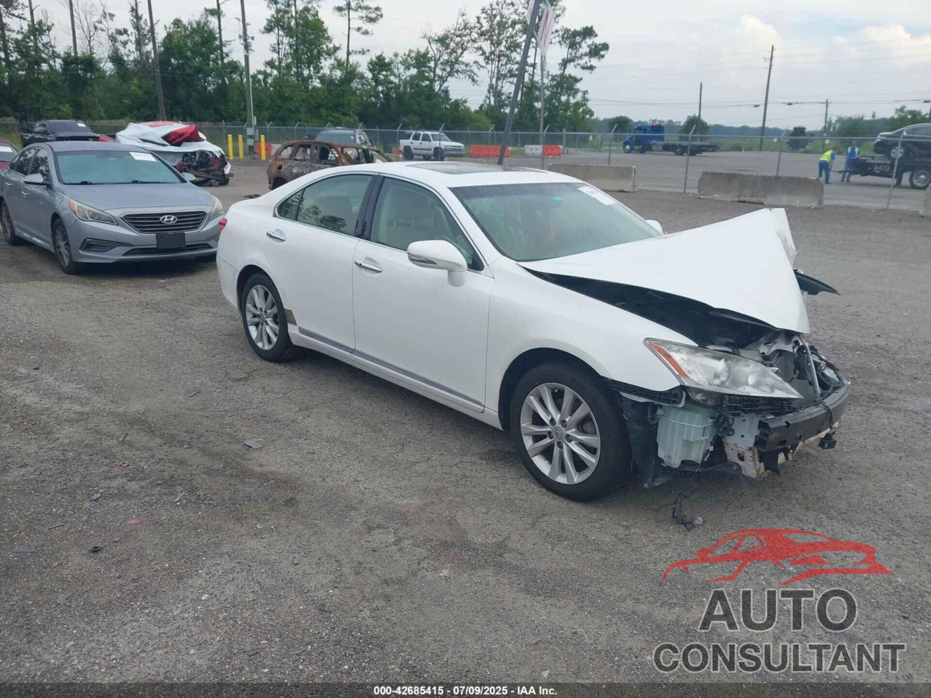 LEXUS ES 2011 - JTHBK1EG1B2440216