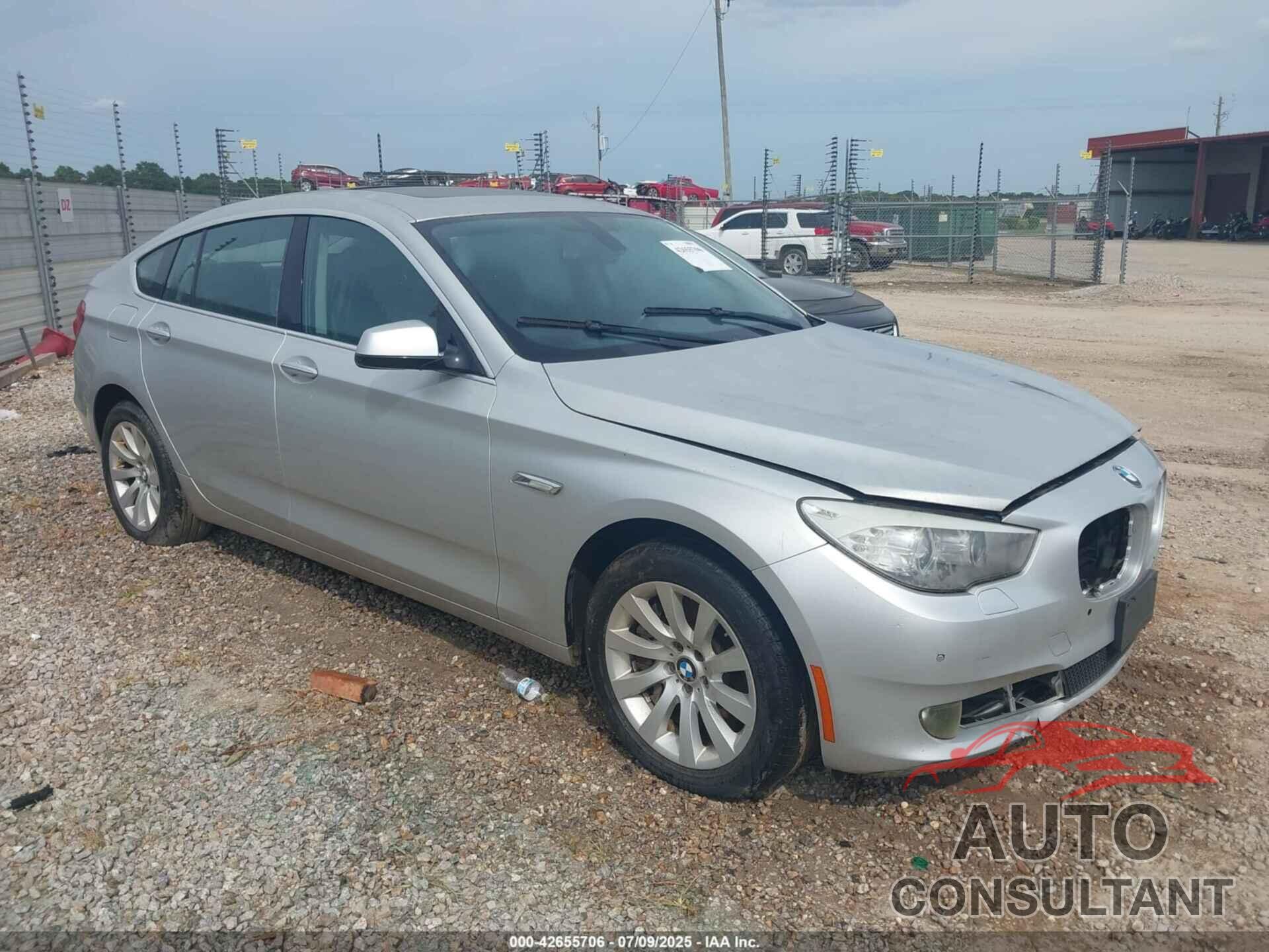 BMW 550I GRAN TURISMO 2010 - WBASN4C51AC209642