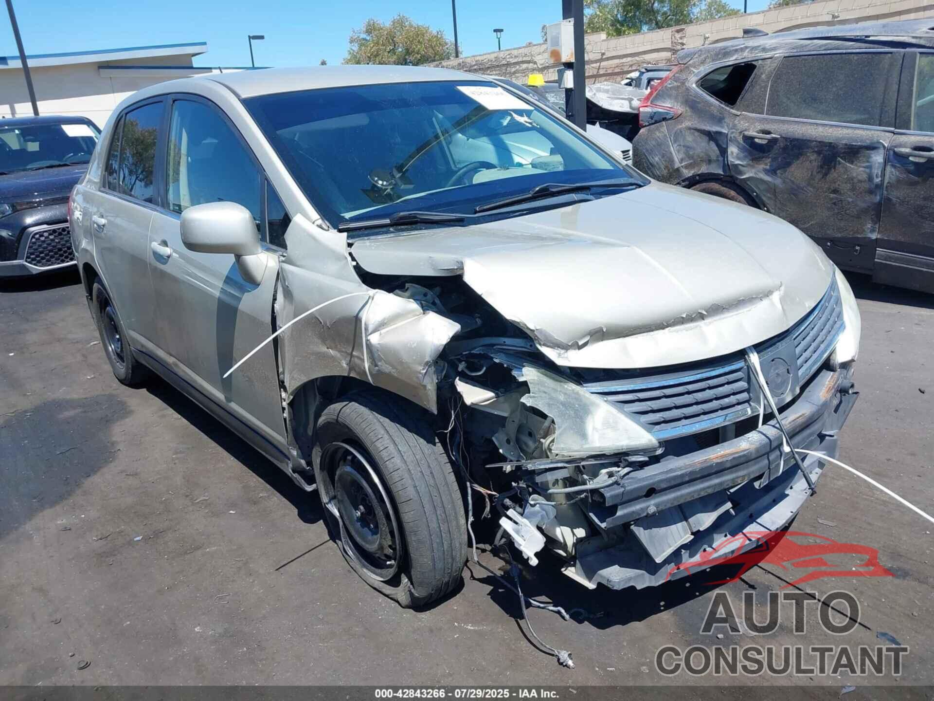NISSAN VERSA 2009 - 3N1BC11E49L376042