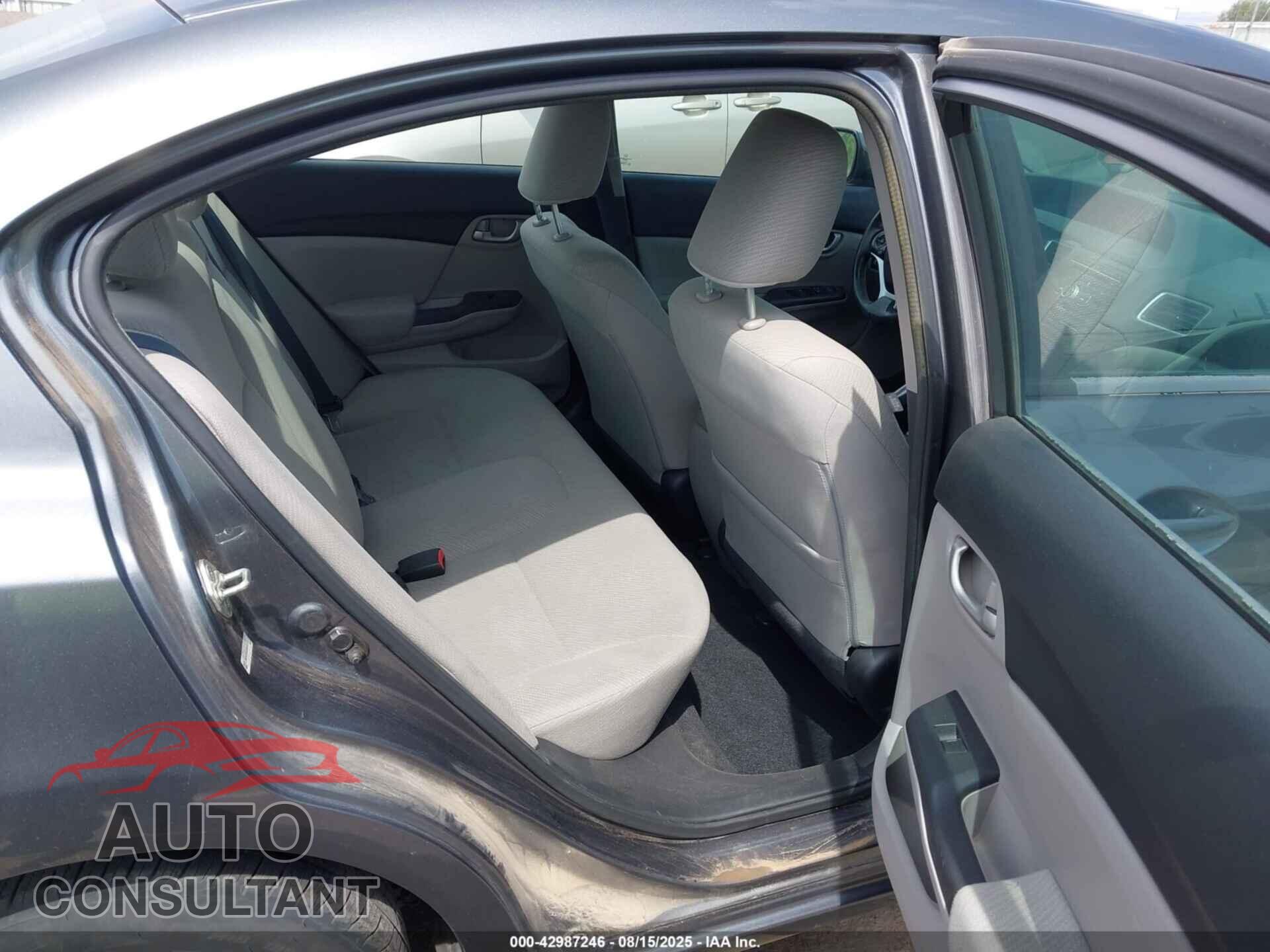 HONDA CIVIC 2013 - 19XFB2F54DE088762