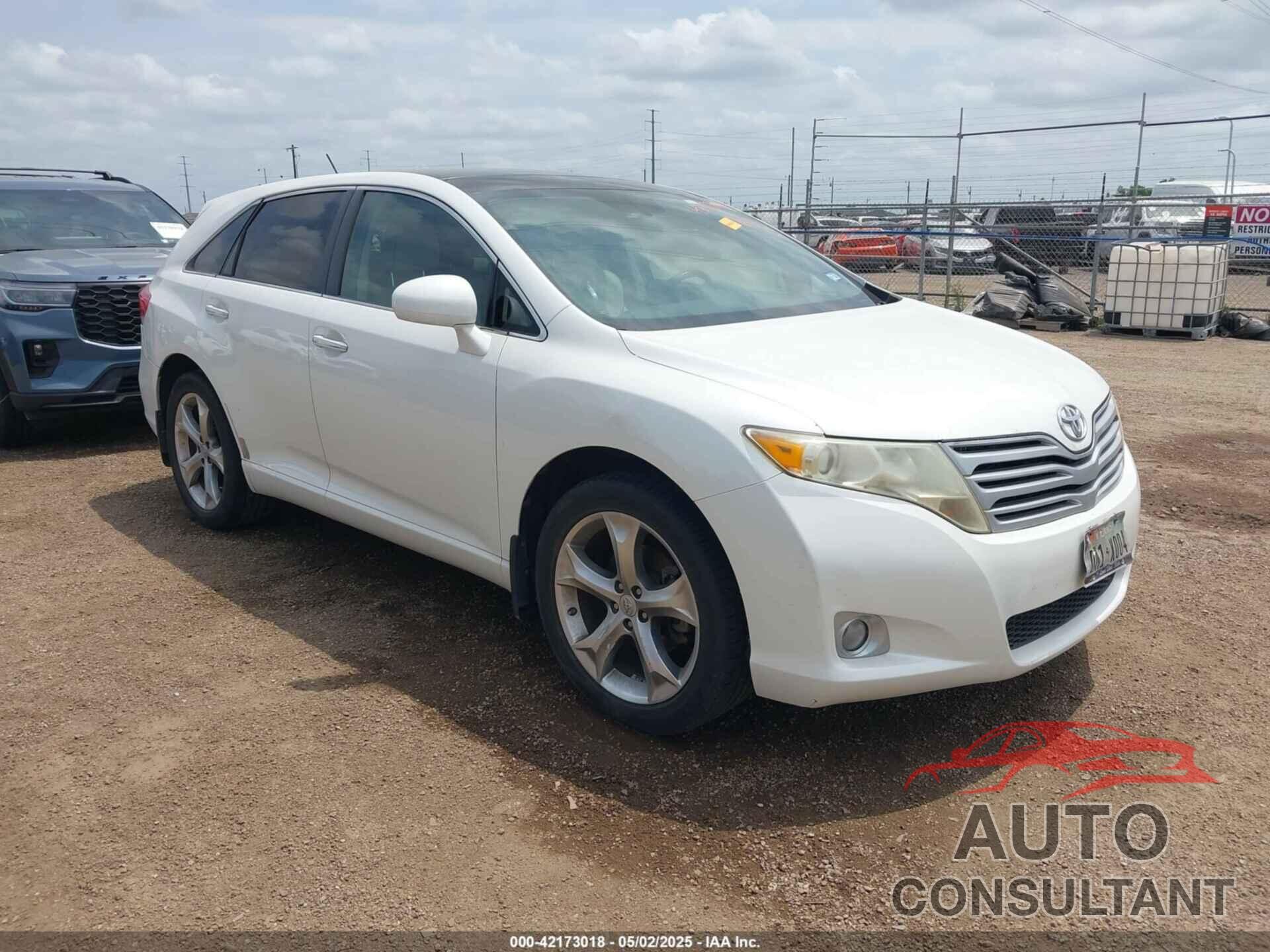 TOYOTA VENZA 2012 - 4T3ZK3BB8CU047018