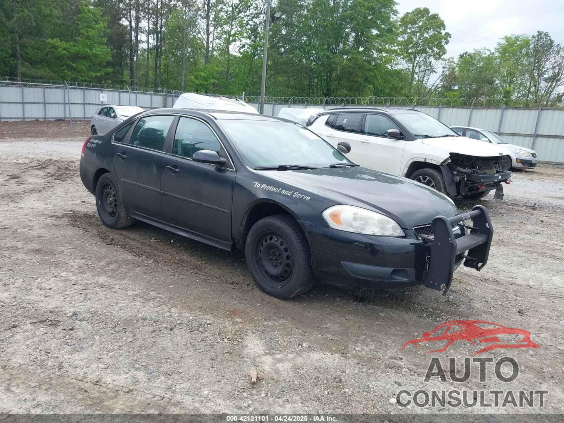 CHEVROLET IMPALA 2012 - 2G1WD5E33C1178288