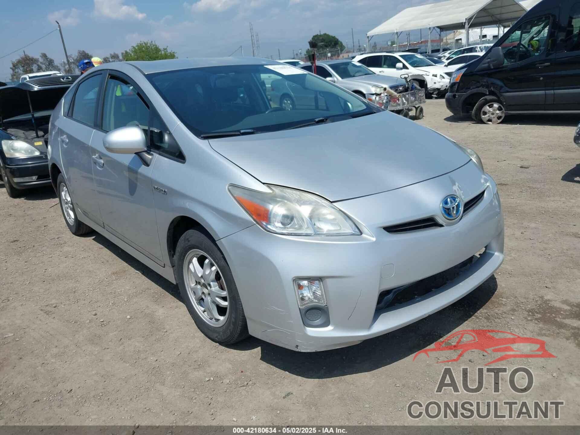 TOYOTA PRIUS 2011 - JTDKN3DU6B1375252