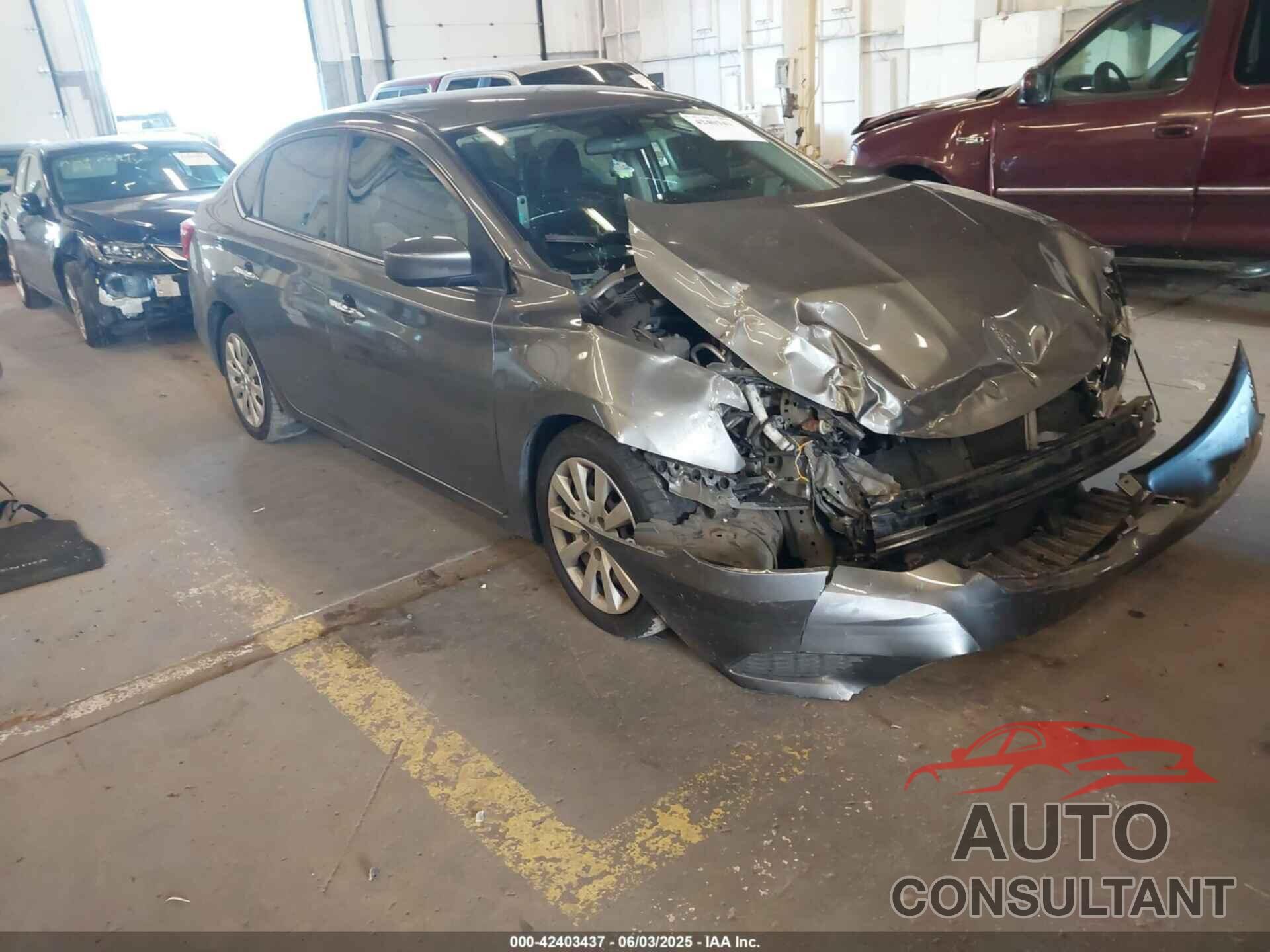 NISSAN SENTRA 2017 - 3N1AB7AP1HY358456