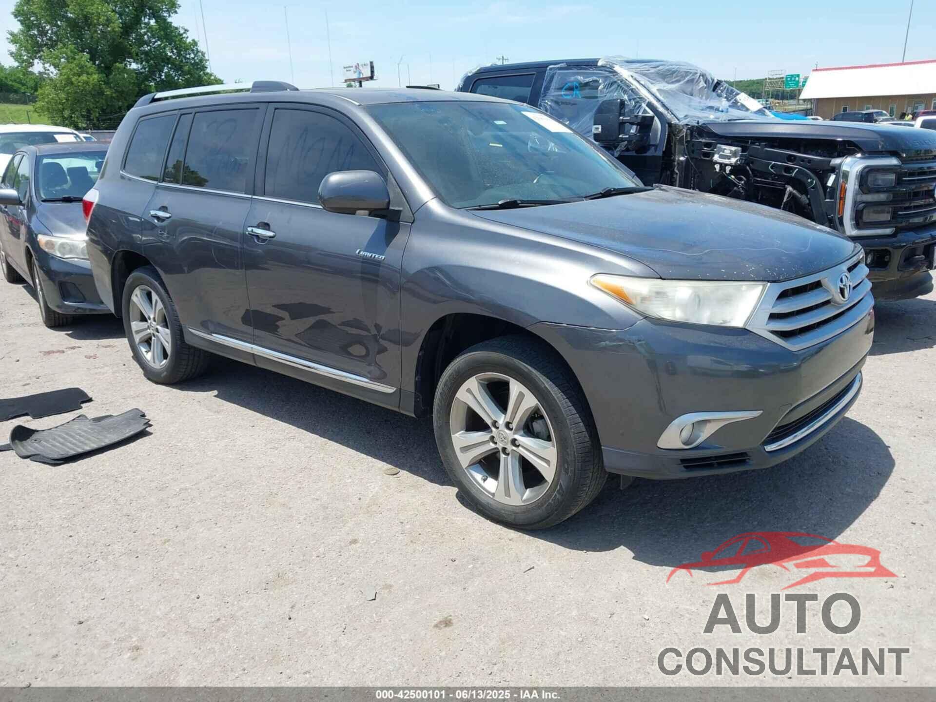 TOYOTA HIGHLANDER 2011 - 5TDYK3EH7BS038130
