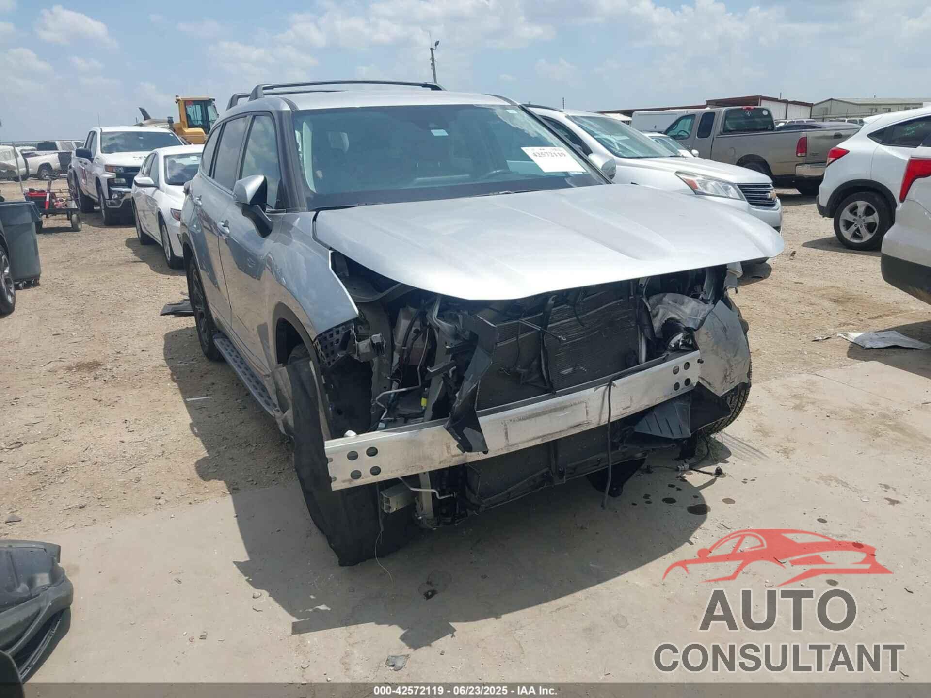 TOYOTA HIGHLANDER 2022 - 5TDZZRAH7NS108514