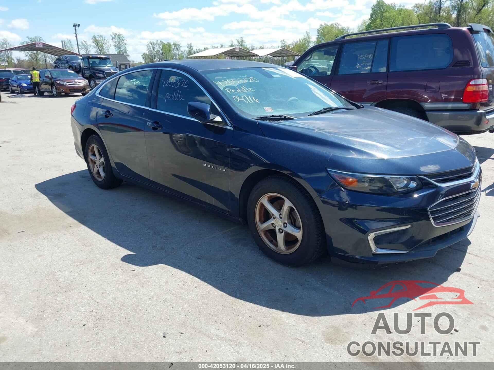 CHEVROLET MALIBU 2016 - 1G1ZB5ST3GF259460