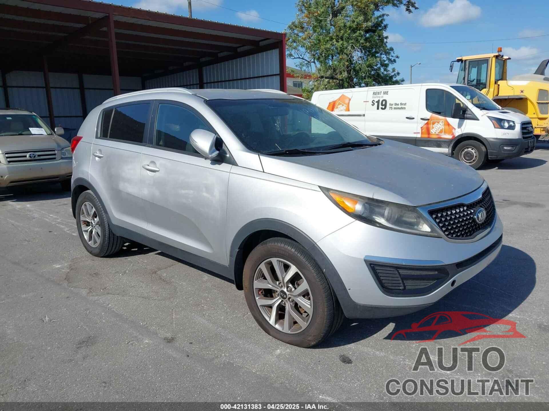 KIA SPORTAGE 2015 - KNDPB3ACXF7791978