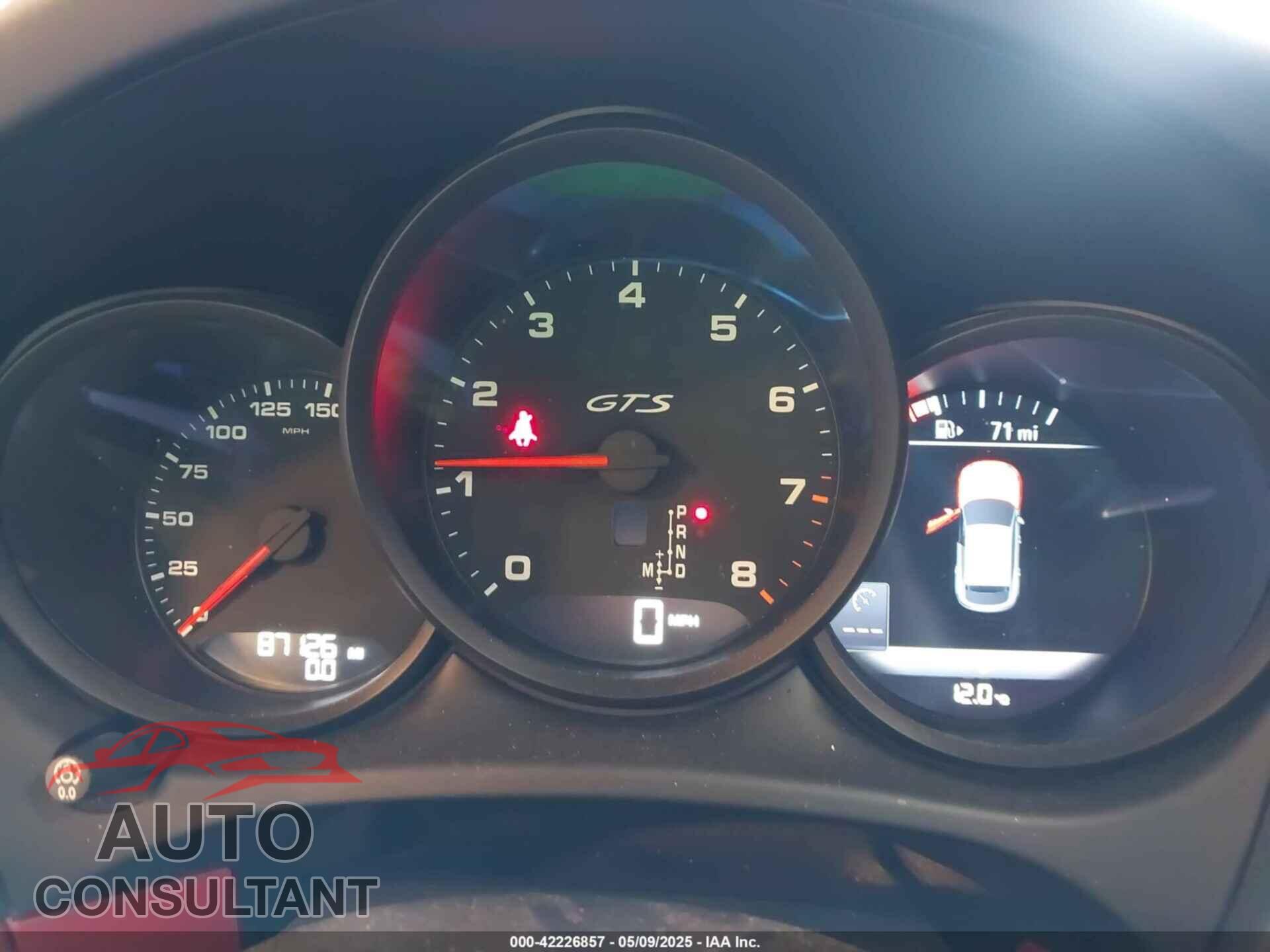 PORSCHE MACAN 2017 - WP1AG2A59HLB50199