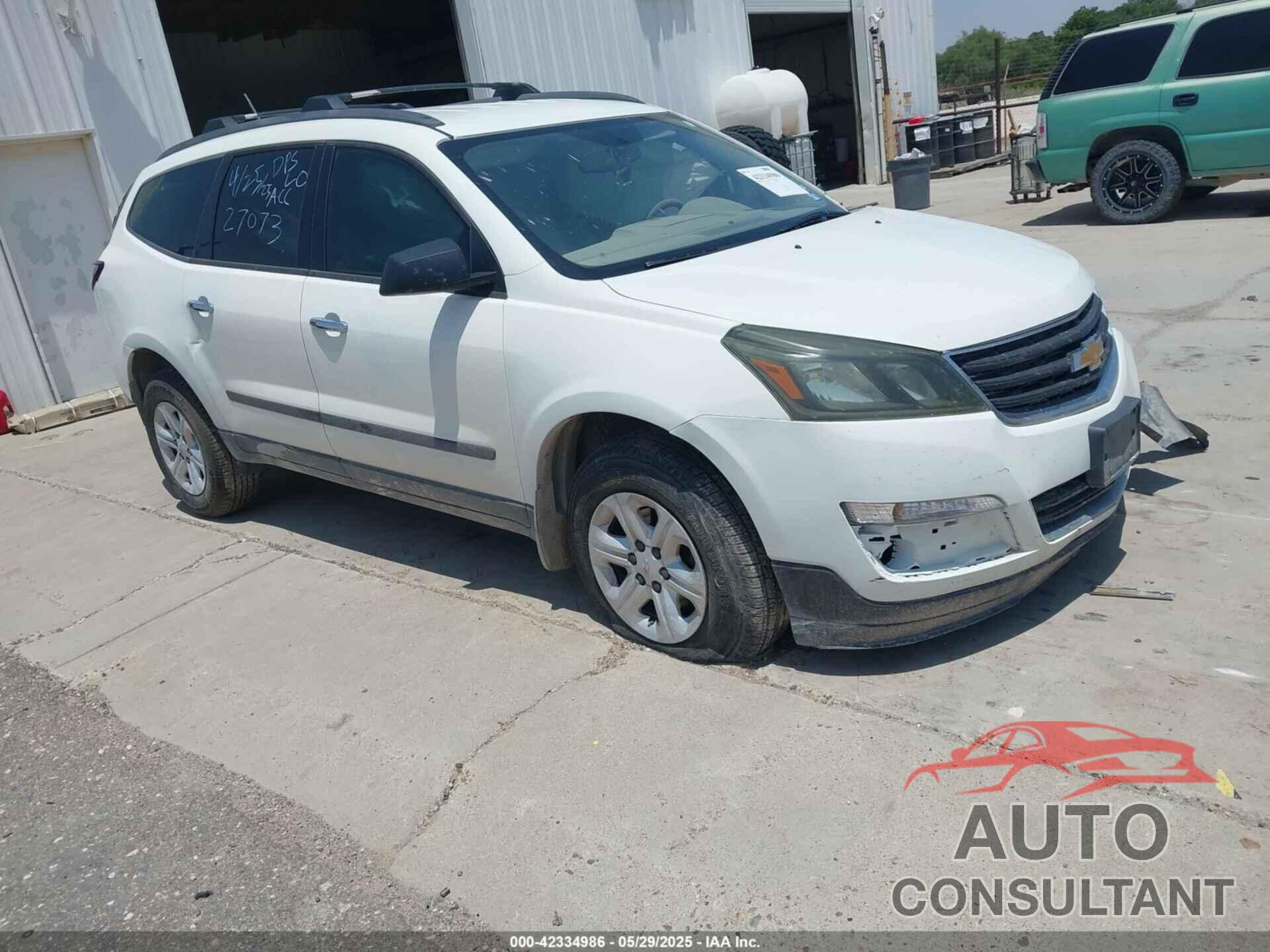 CHEVROLET TRAVERSE 2014 - 1GNKRFKD3EJ118490