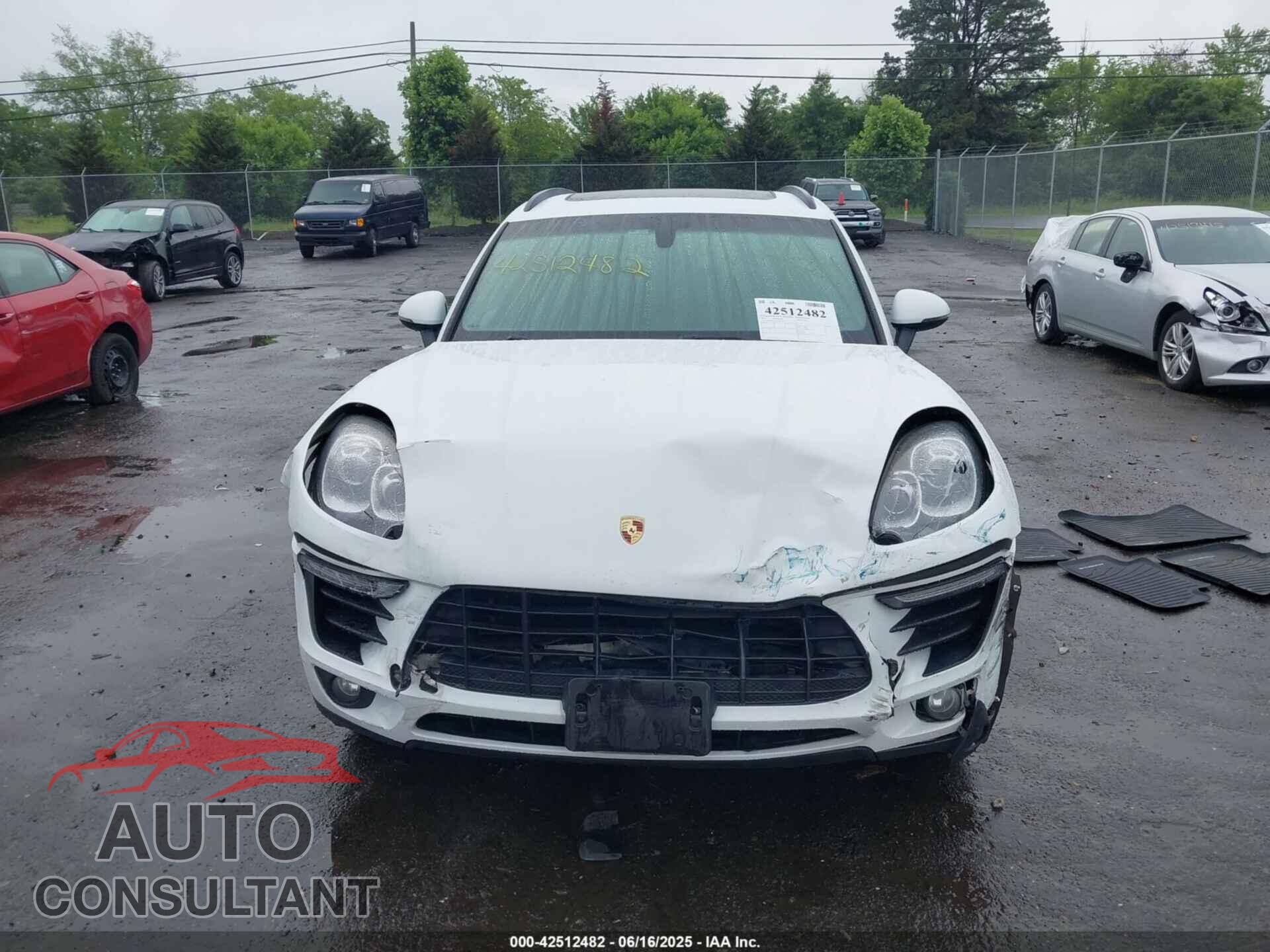 PORSCHE MACAN 2016 - WP1AB2A59GLB47204