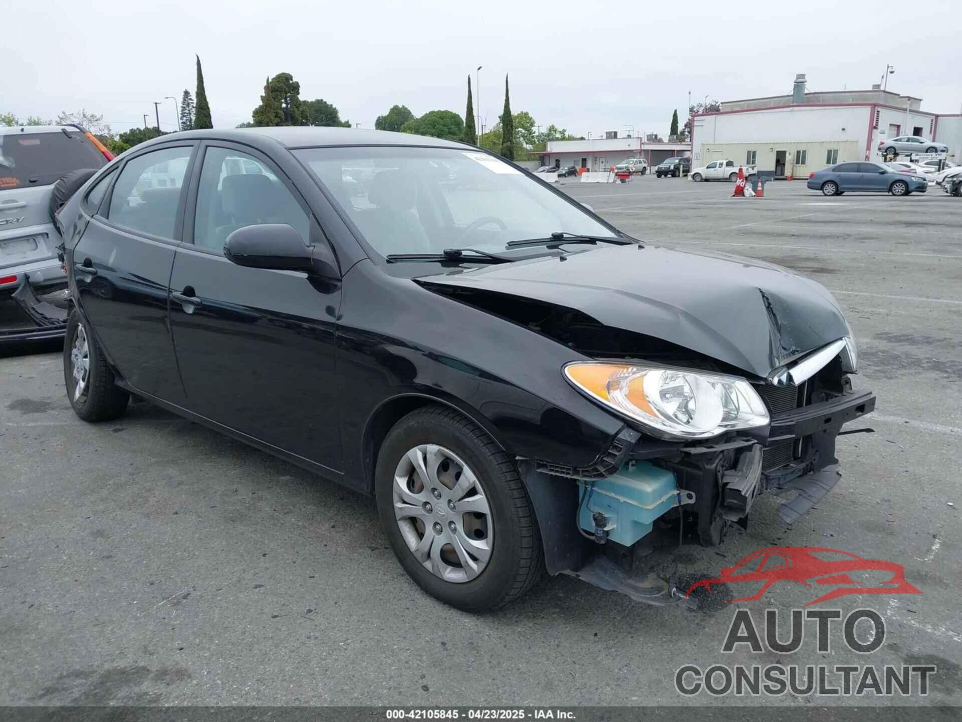 HYUNDAI ELANTRA 2010 - KMHDU4AD5AU176899