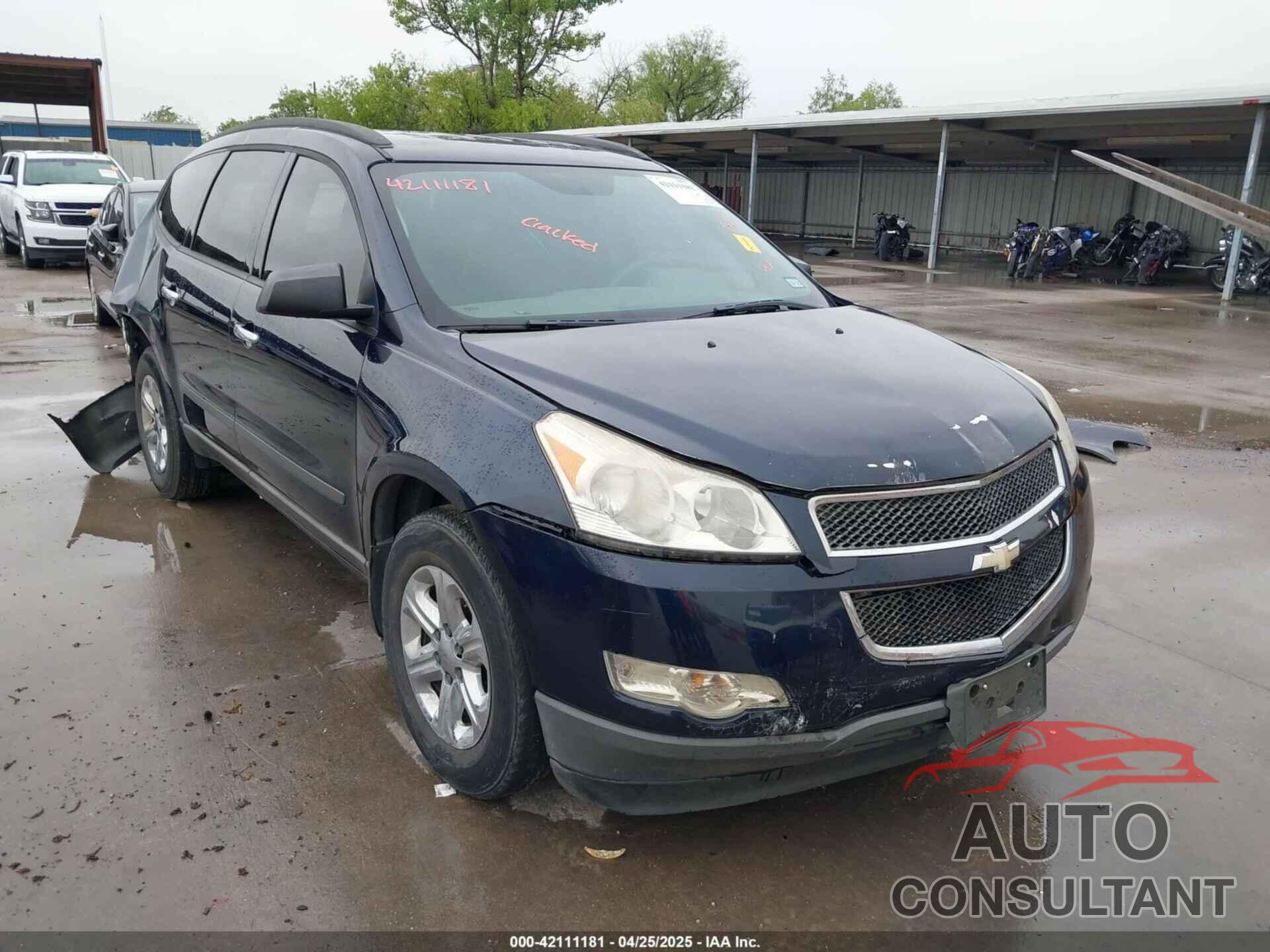 CHEVROLET TRAVERSE 2012 - 1GNKRFED2CJ185347