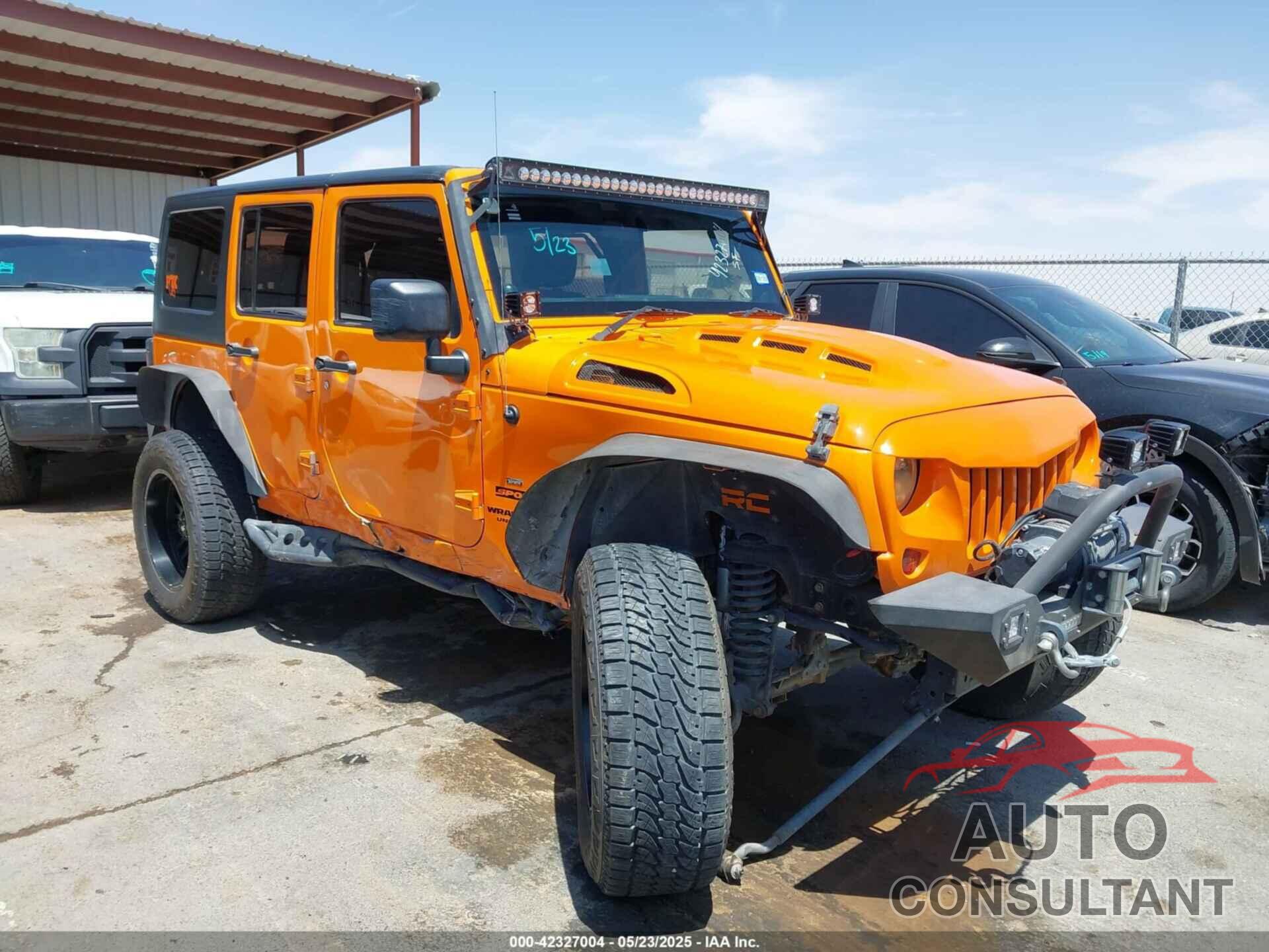JEEP WRANGLER UNLIMITED 2012 - 1C4BJWKGXCL221613