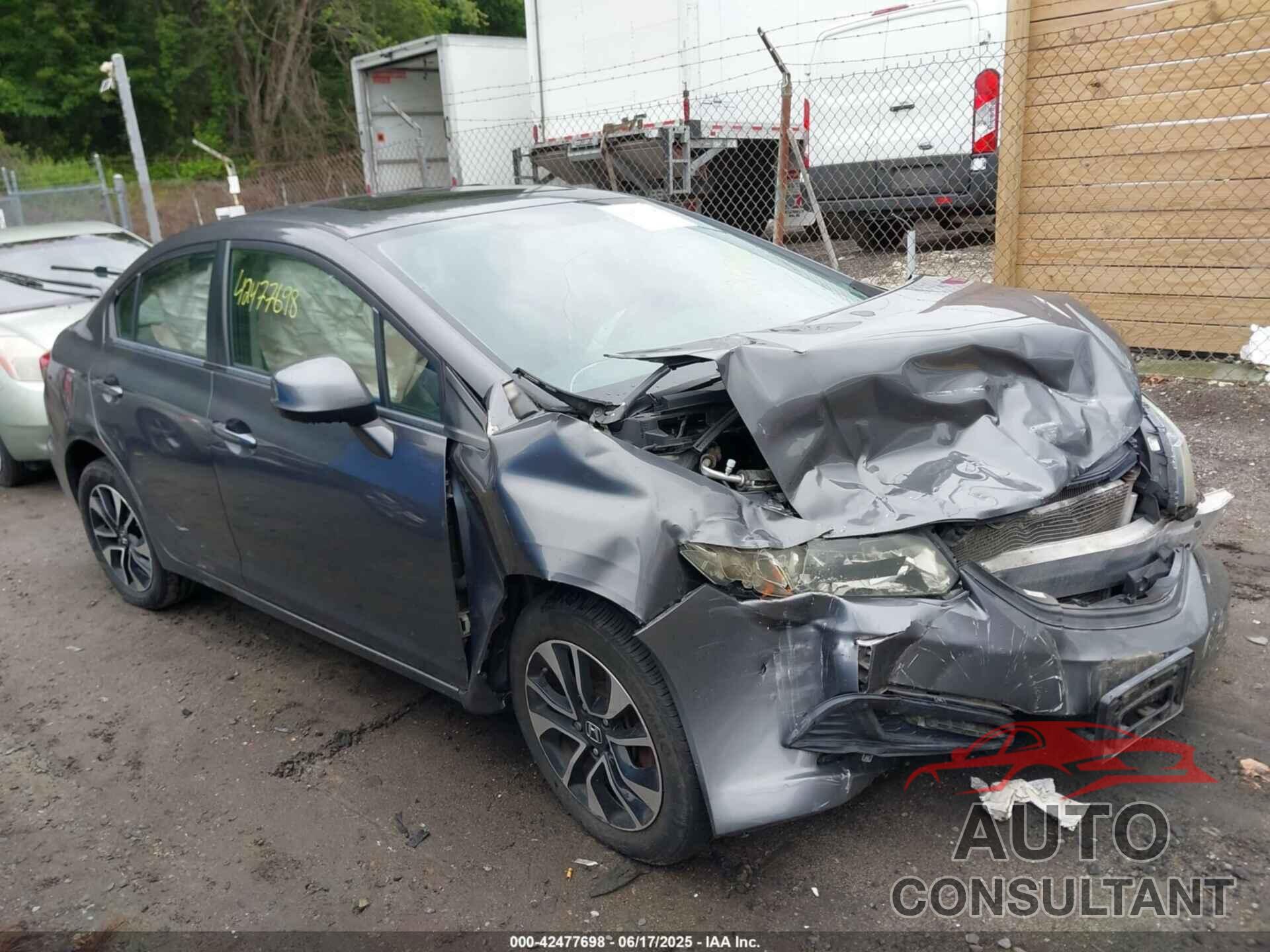 HONDA CIVIC 2013 - 2HGFB2F82DH538702