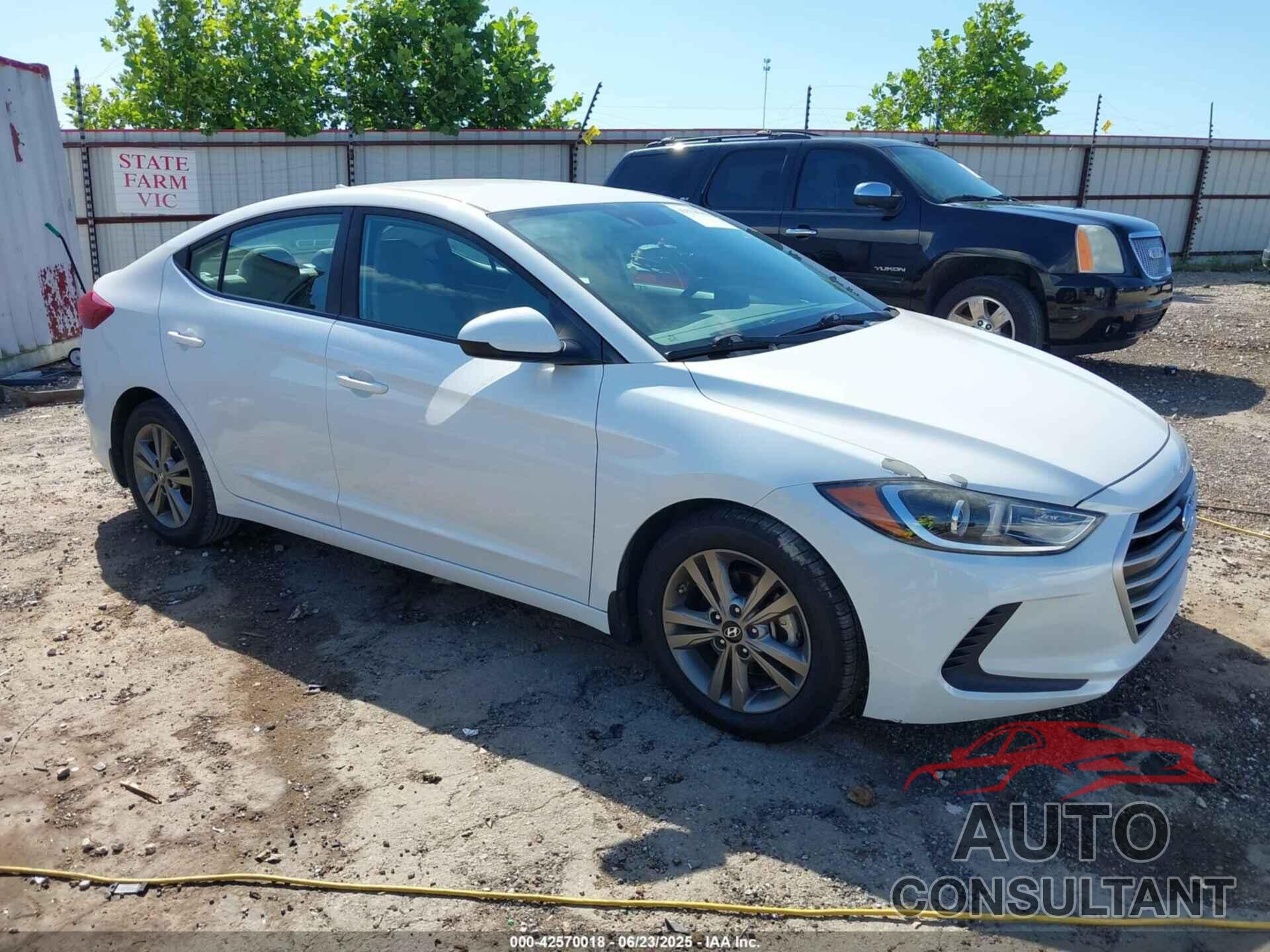 HYUNDAI ELANTRA 2017 - 5NPD84LF9HH060469