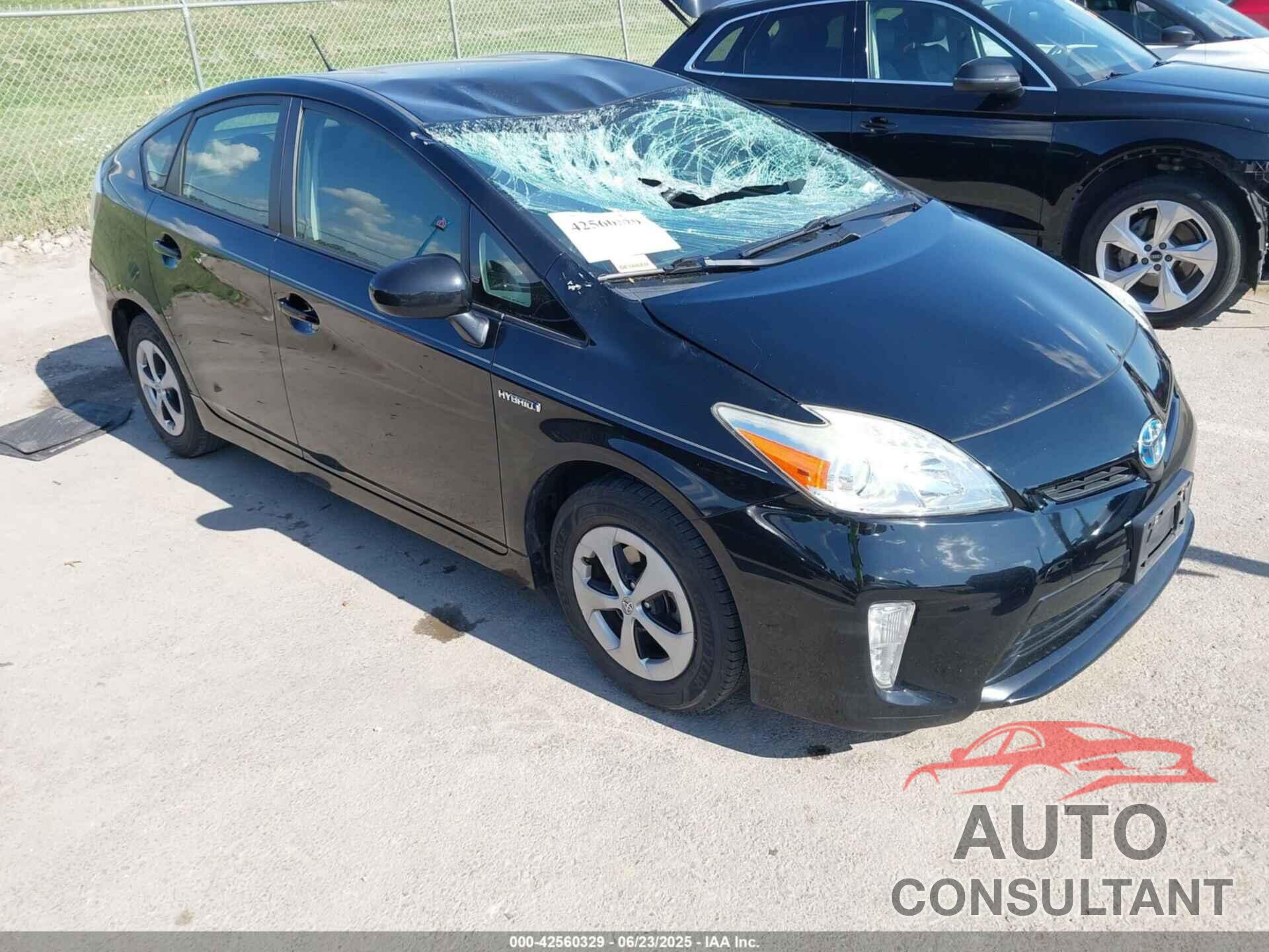 TOYOTA PRIUS 2014 - JTDKN3DU5E0379495