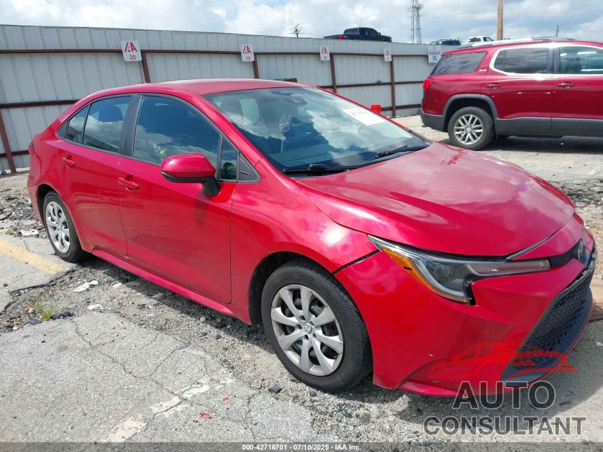 TOYOTA COROLLA 2021 - 5YFEPMAE8MP239178