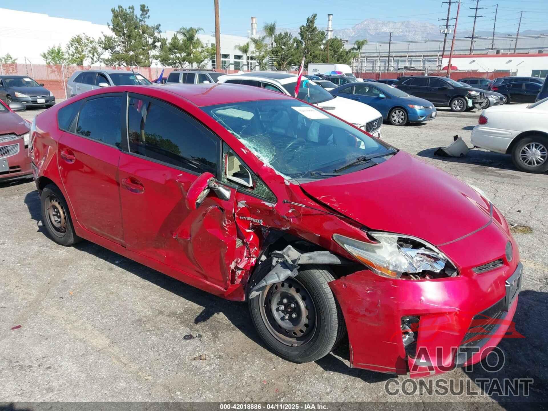 TOYOTA PRIUS 2014 - JTDKN3DU6E1757821