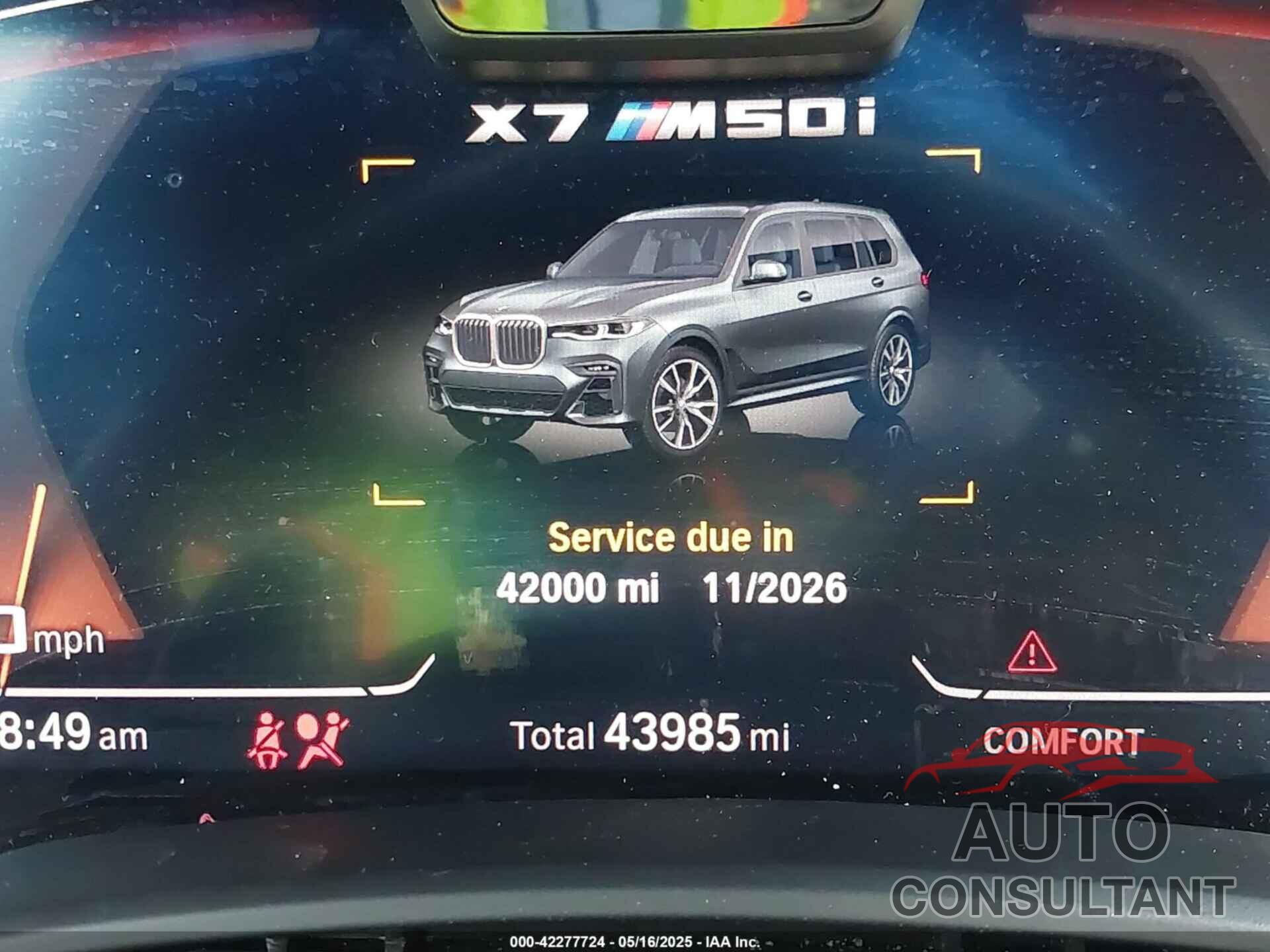 BMW X7 2022 - 5UXCX6C09N9J33266