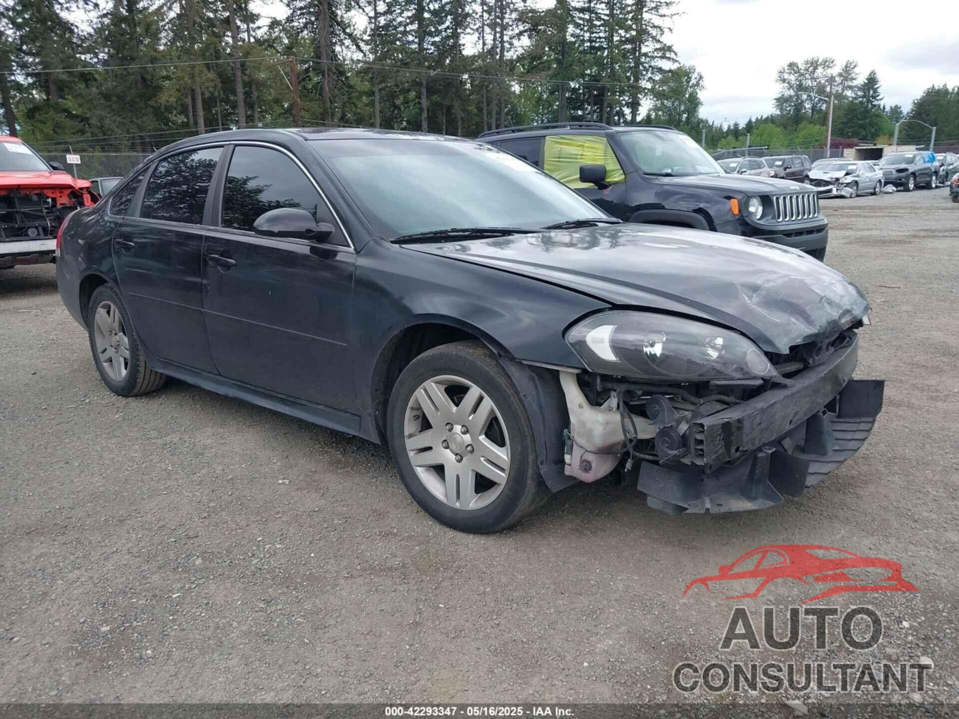 CHEVROLET IMPALA 2012 - 2G1WG5E31C1327479