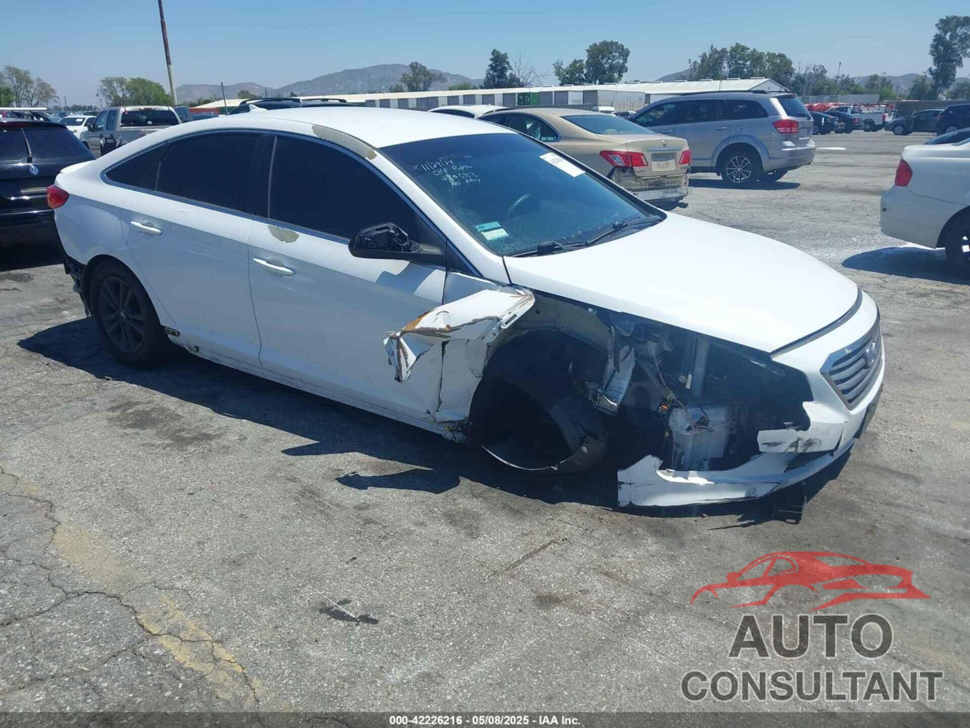 HYUNDAI SONATA 2017 - 5NPE24AFXHH574114