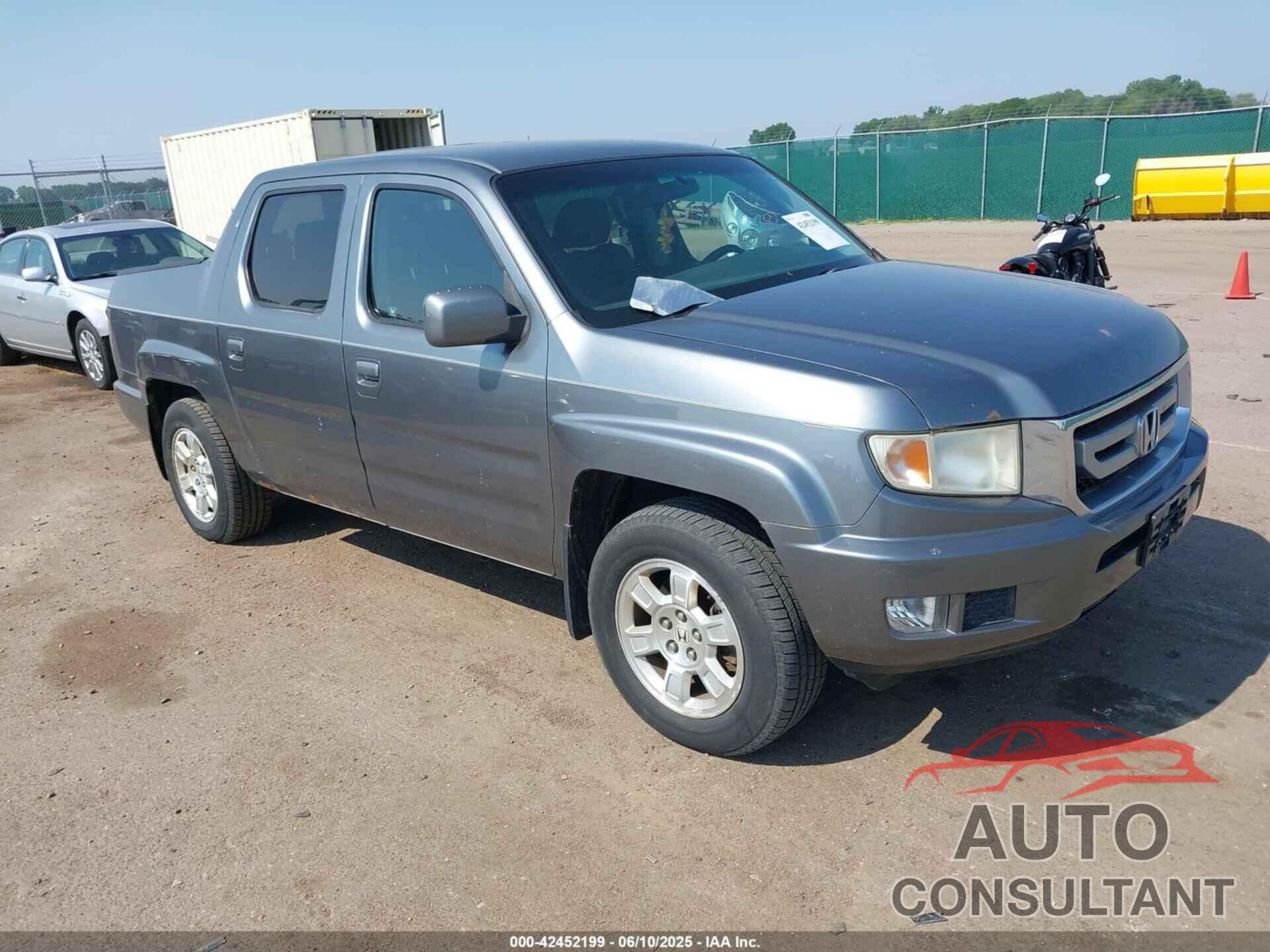 HONDA RIDGELINE 2009 - 5FPYK16479B107114